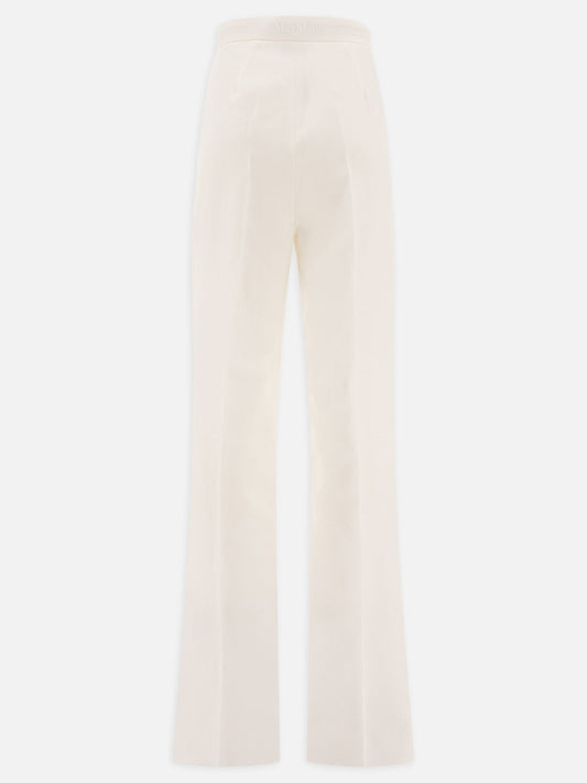 Max Mara Wide-leg pants 17075141_38 White 2