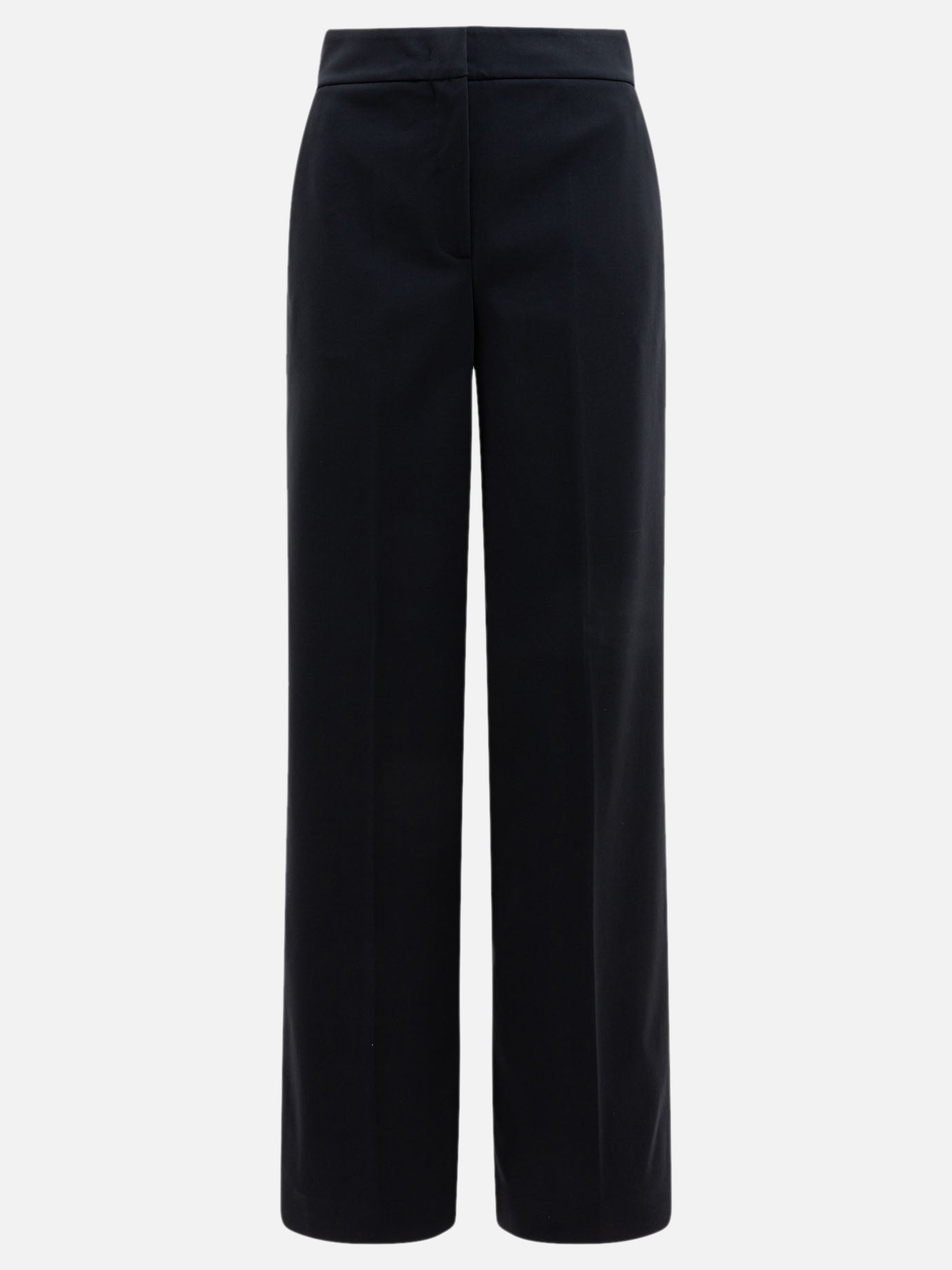 Max Mara Straight-leg trousers Black