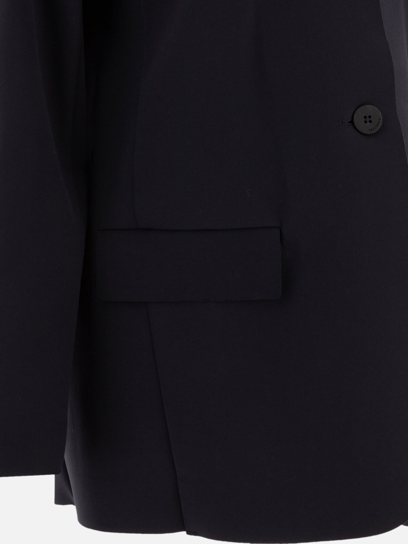 Max Mara Blazer monopetto in jersey 12957218_XS Blue thumbnail_4
