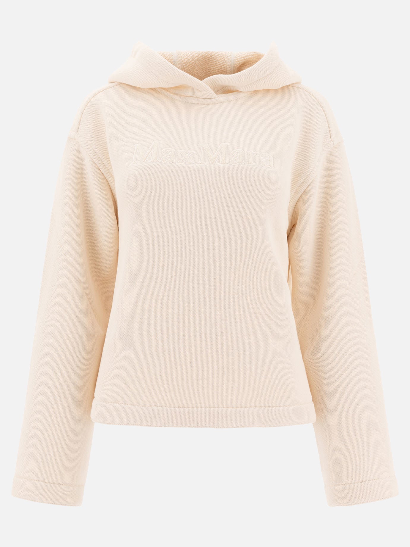 Felpe con cappuccio Solid colour  Bianco - Max Mara Donna | PDP | VIETTI Online Store | thumbnail