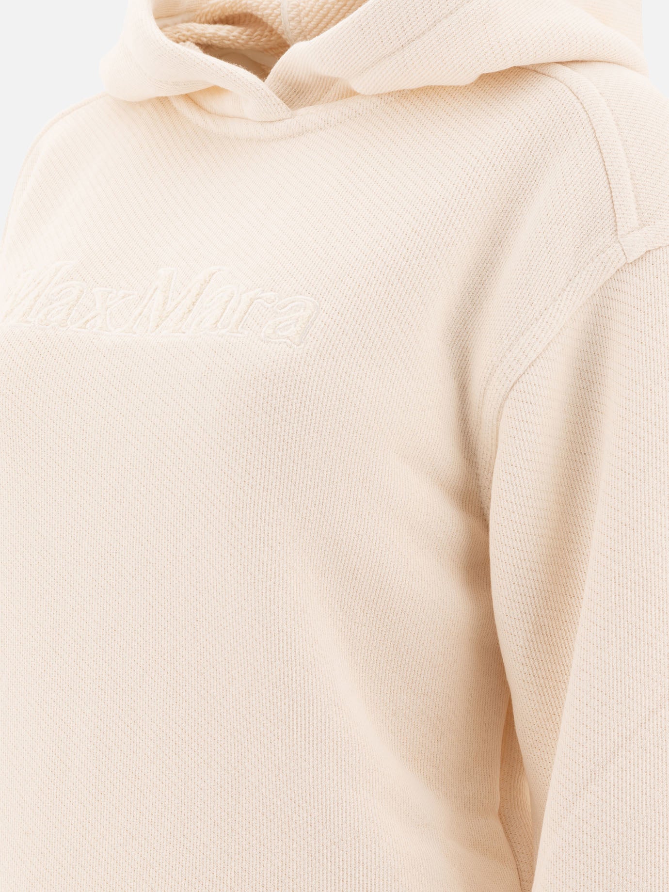 Felpe con cappuccio Solid colour  Bianco - Max Mara Donna | PDP | VIETTI Online Store | Zoom-Modal_4
