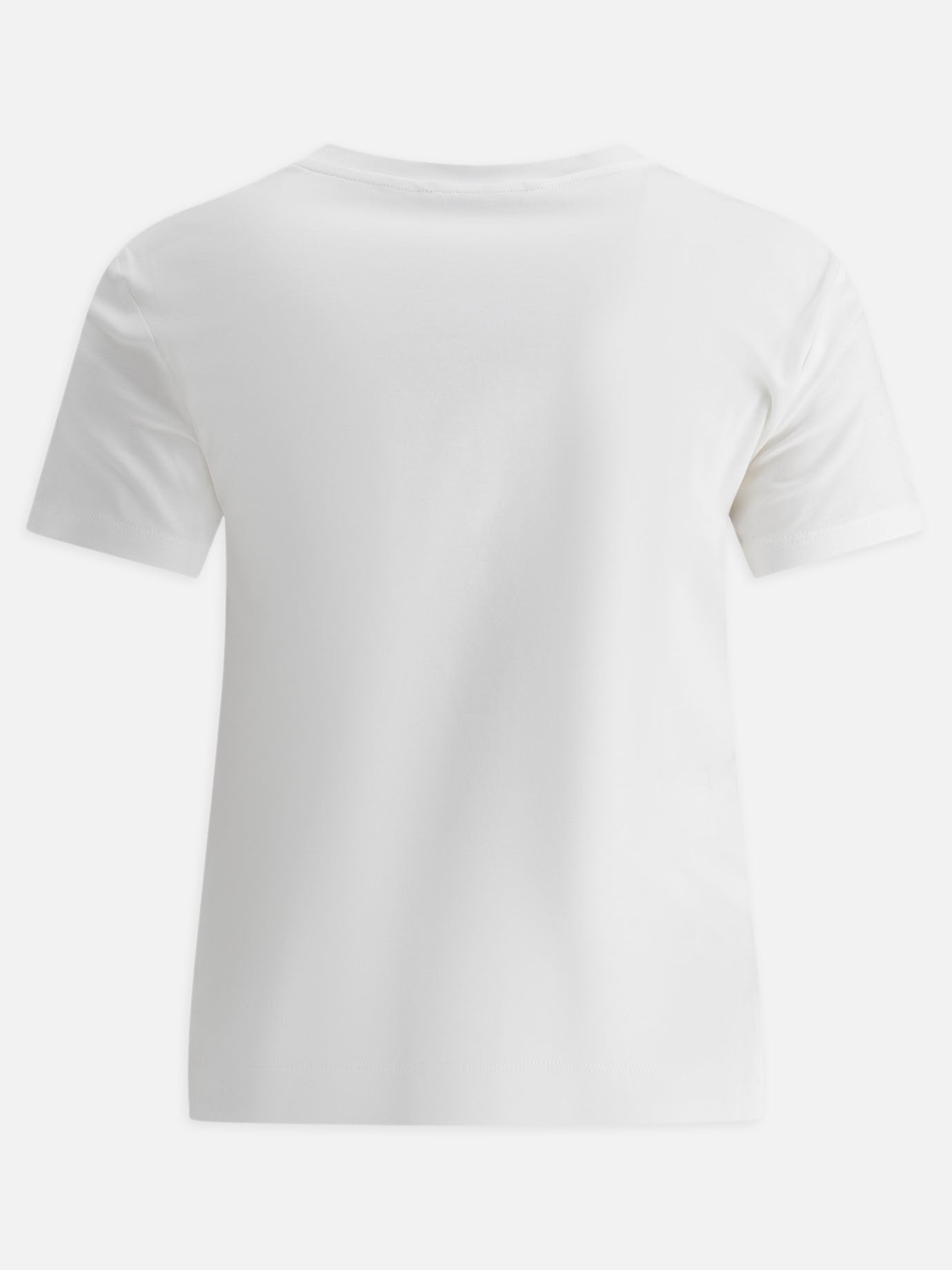 T-shirt girocollo Solid colour  Bianco - Max Mara Donna | PDP | VIETTI Online Store | thumbnail_2
