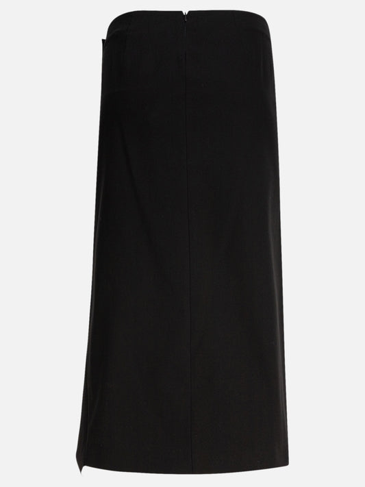 Midi skirts Solid colour  Black - Max Mara Sportmax Women | PLP | VIETTI Online Store | 2
