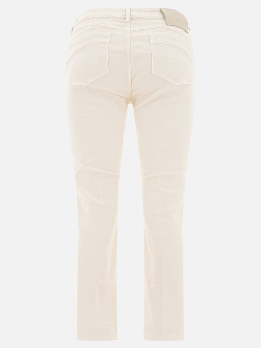 Jeans a gamba dritta Solid colour  Bianco - Max Mara Sportmax Donna | PLP | VIETTI Online Store | 2
