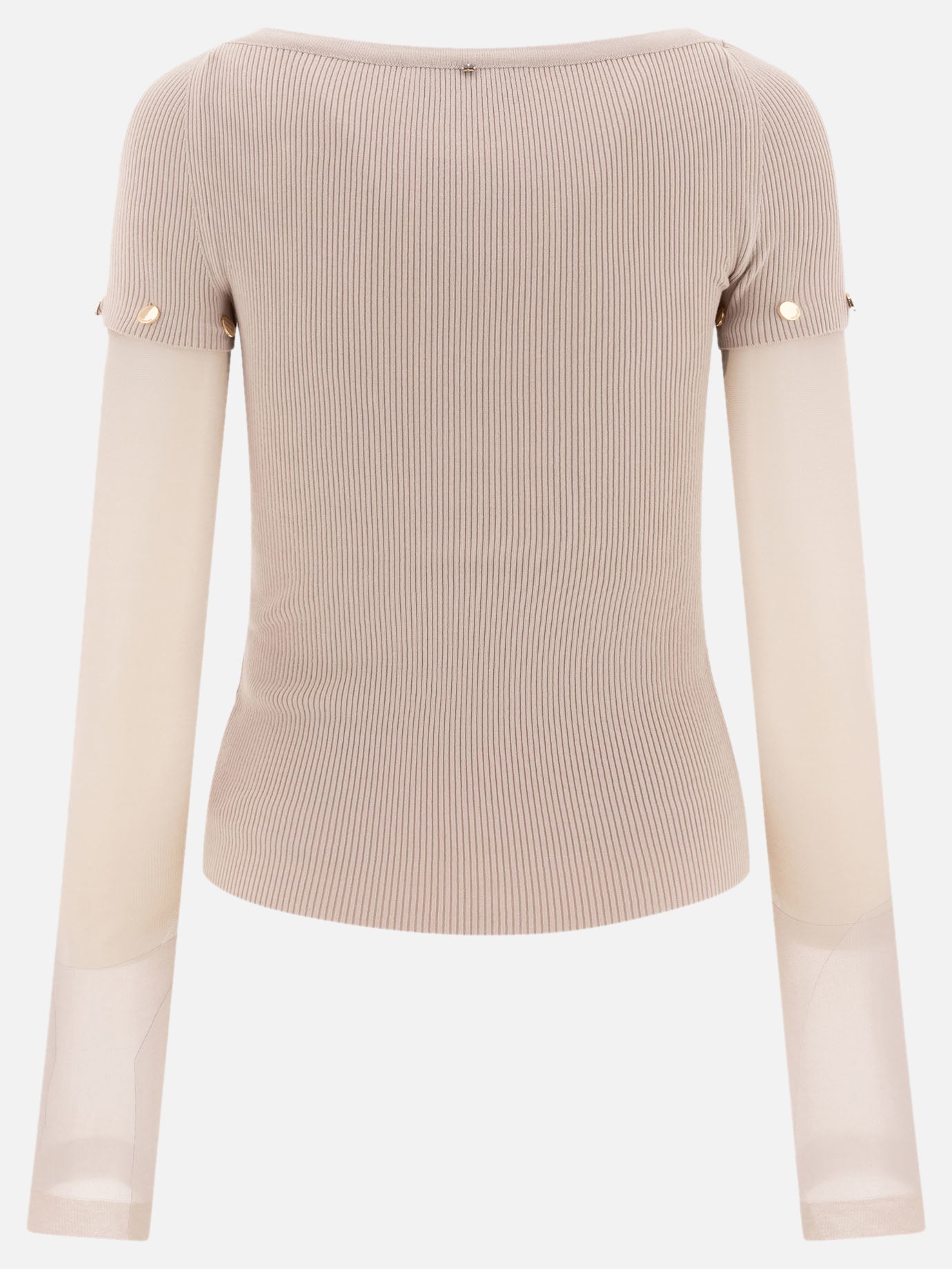 T-shirt girocollo Solid colour  Rosa - Max Mara Sportmax Donna | PDP | VIETTI Online Store | Zoom-Modal_2
