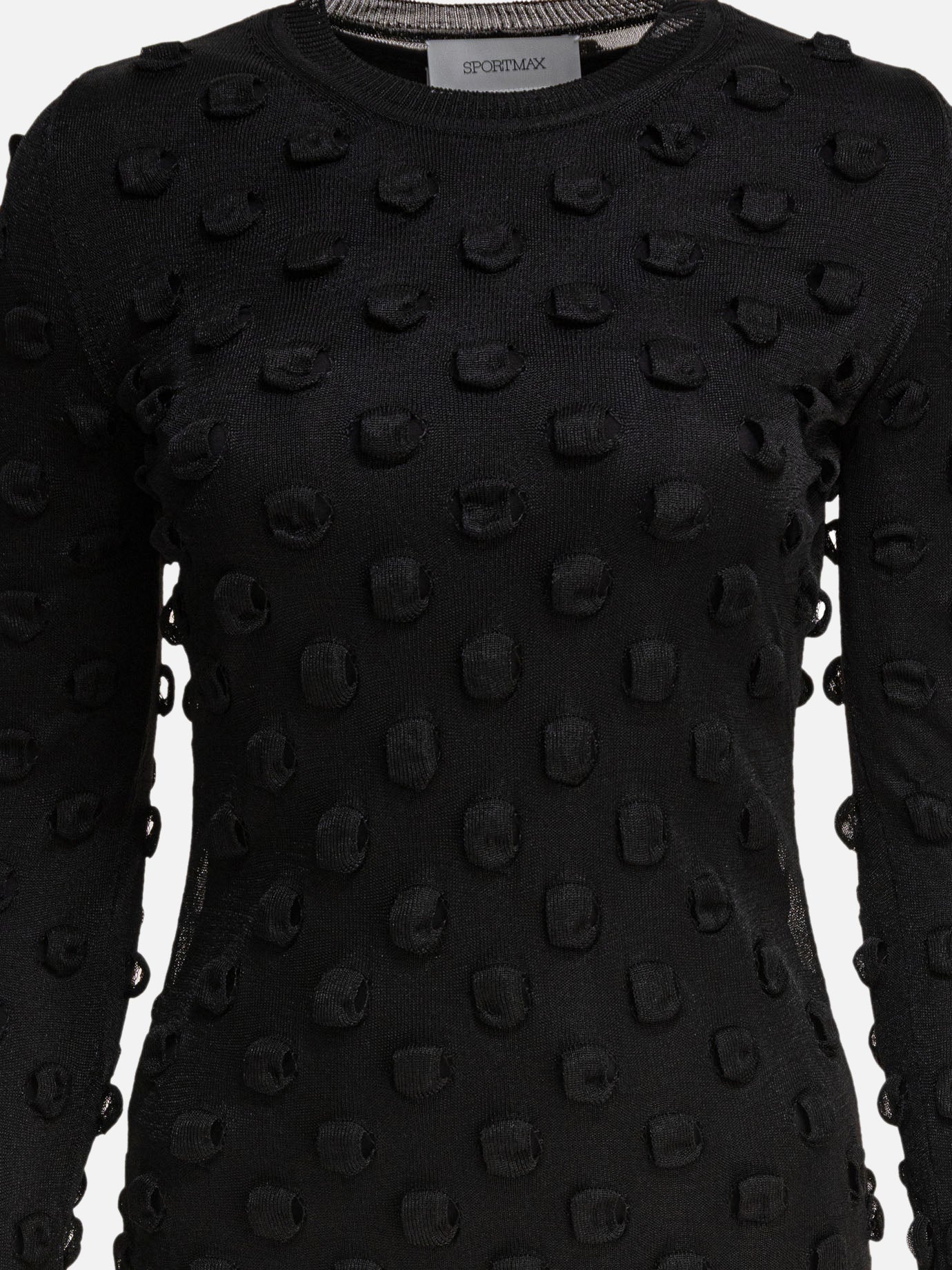 Abiti lunghi Solid colour  Nero - Max Mara Sportmax Donna | PDP | VIETTI Online Store | Zoom-Modal_3
