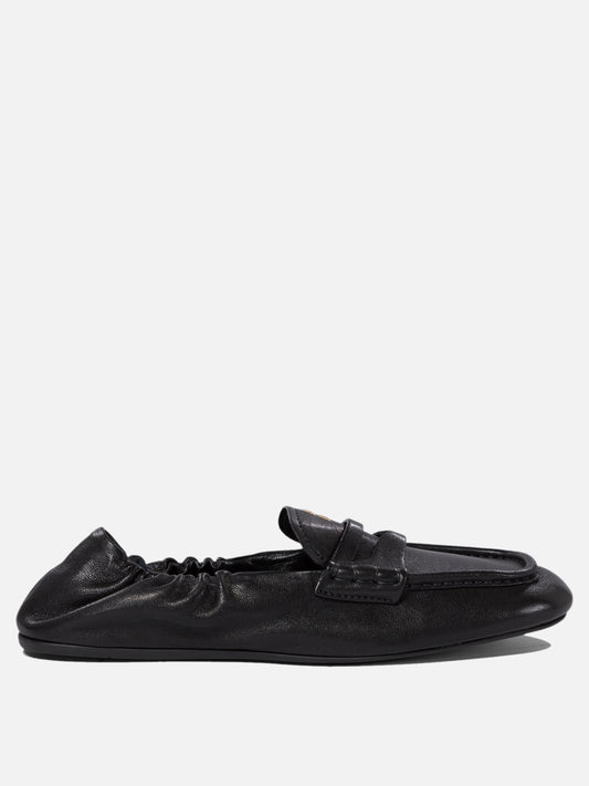 Miu Miu "Ruches" loafers 12466962_40 Black 1