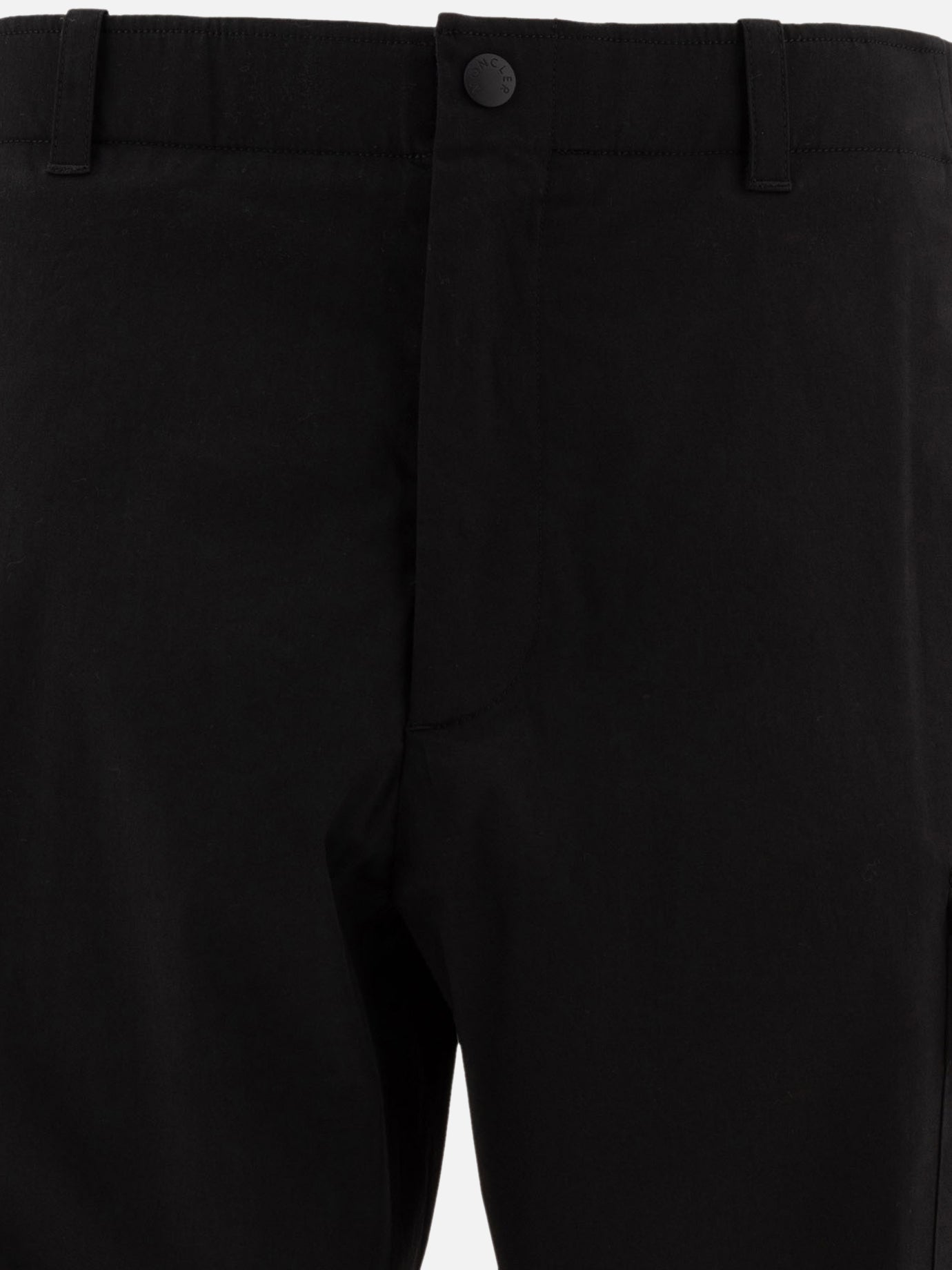 Moncler Gabardine cargo trousers Black