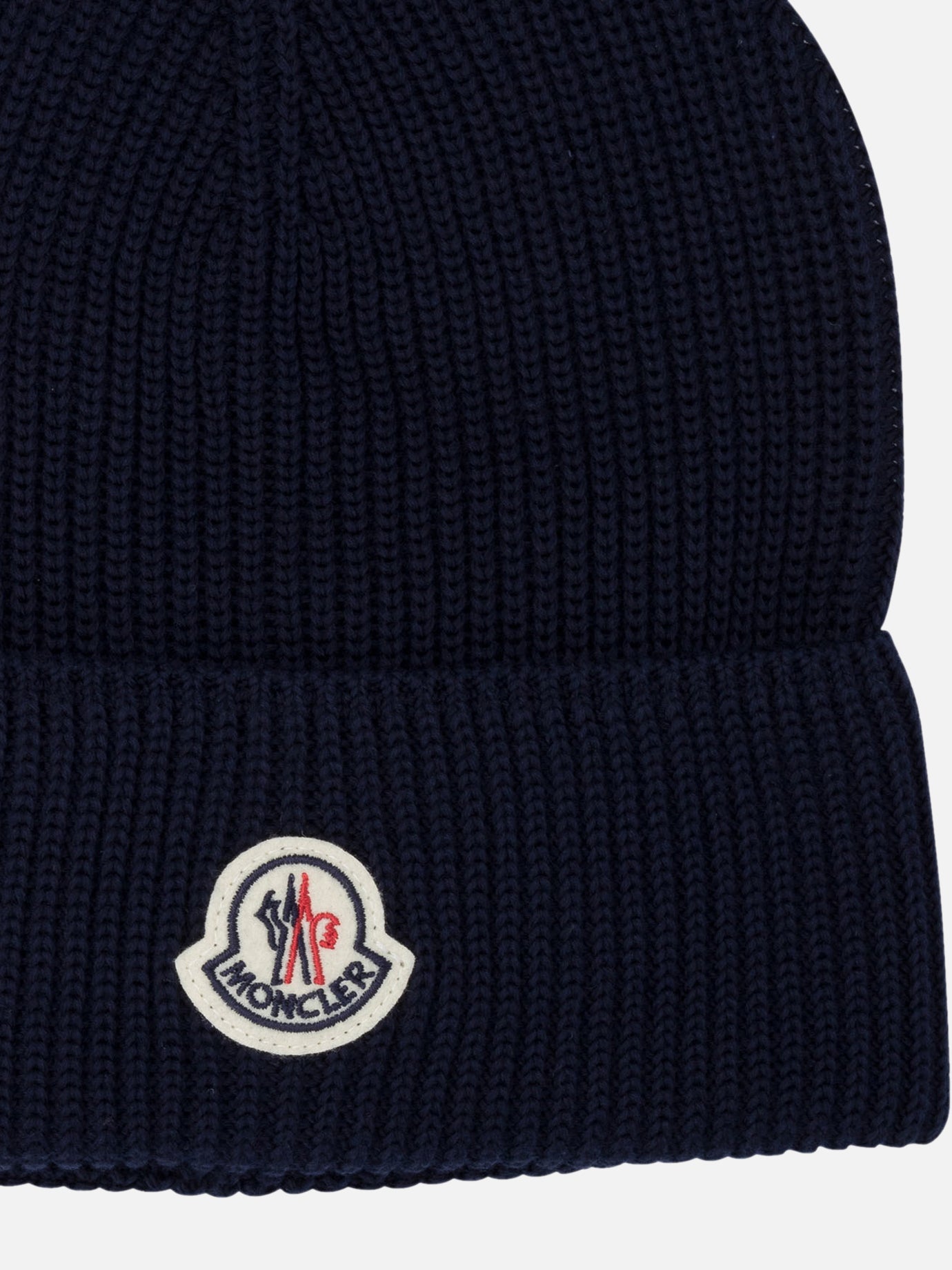 Moncler Berretto in cotone 13393431_UNI Blue thumbnail_3