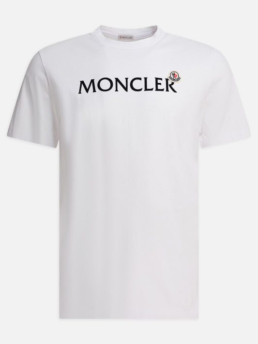 Moncler T-shirt with logo White