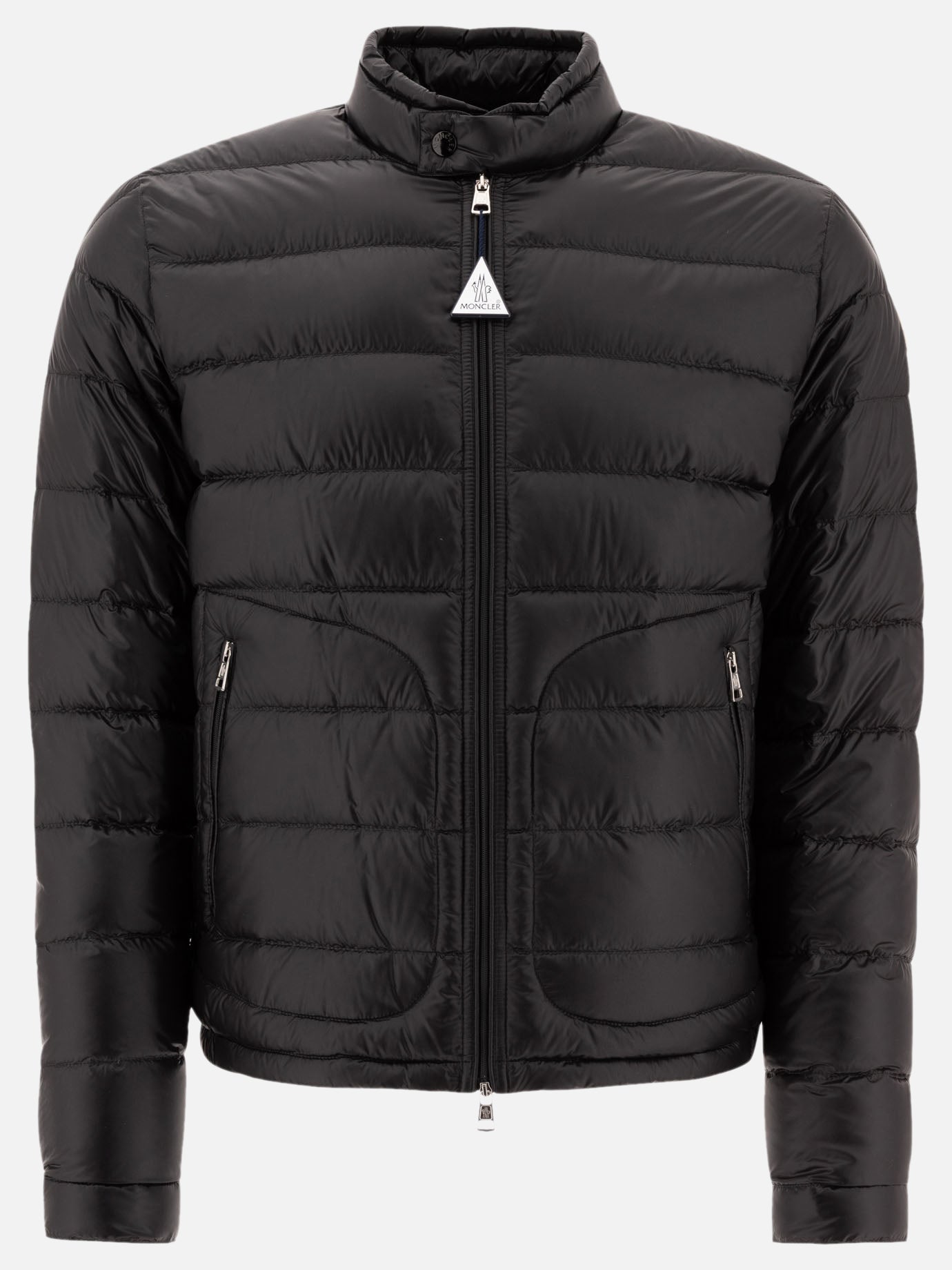 Piumini corti Logo  Nero - Moncler Uomo | PDP | VIETTI Online Store | thumbnail