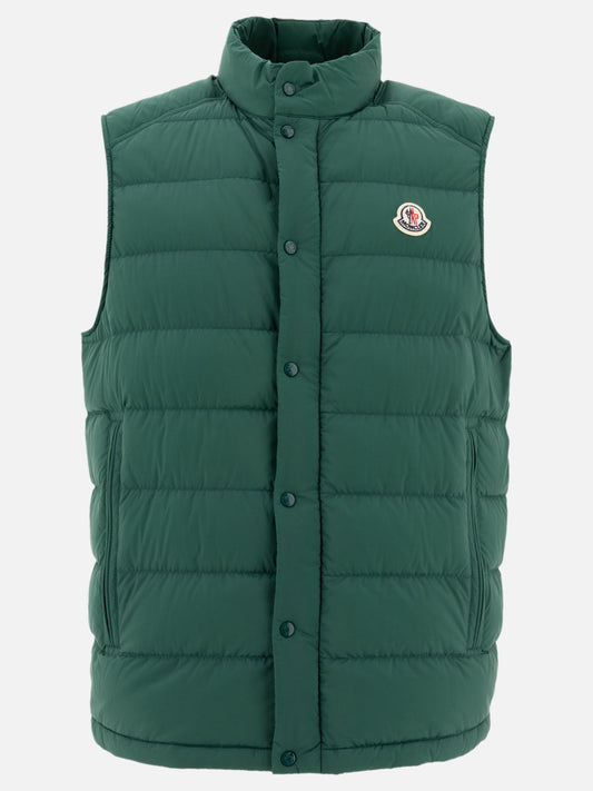 Moncler "Barthe" down vest Green