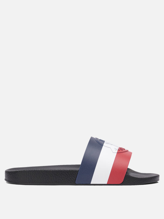 Moncler "Basile" slides Blue