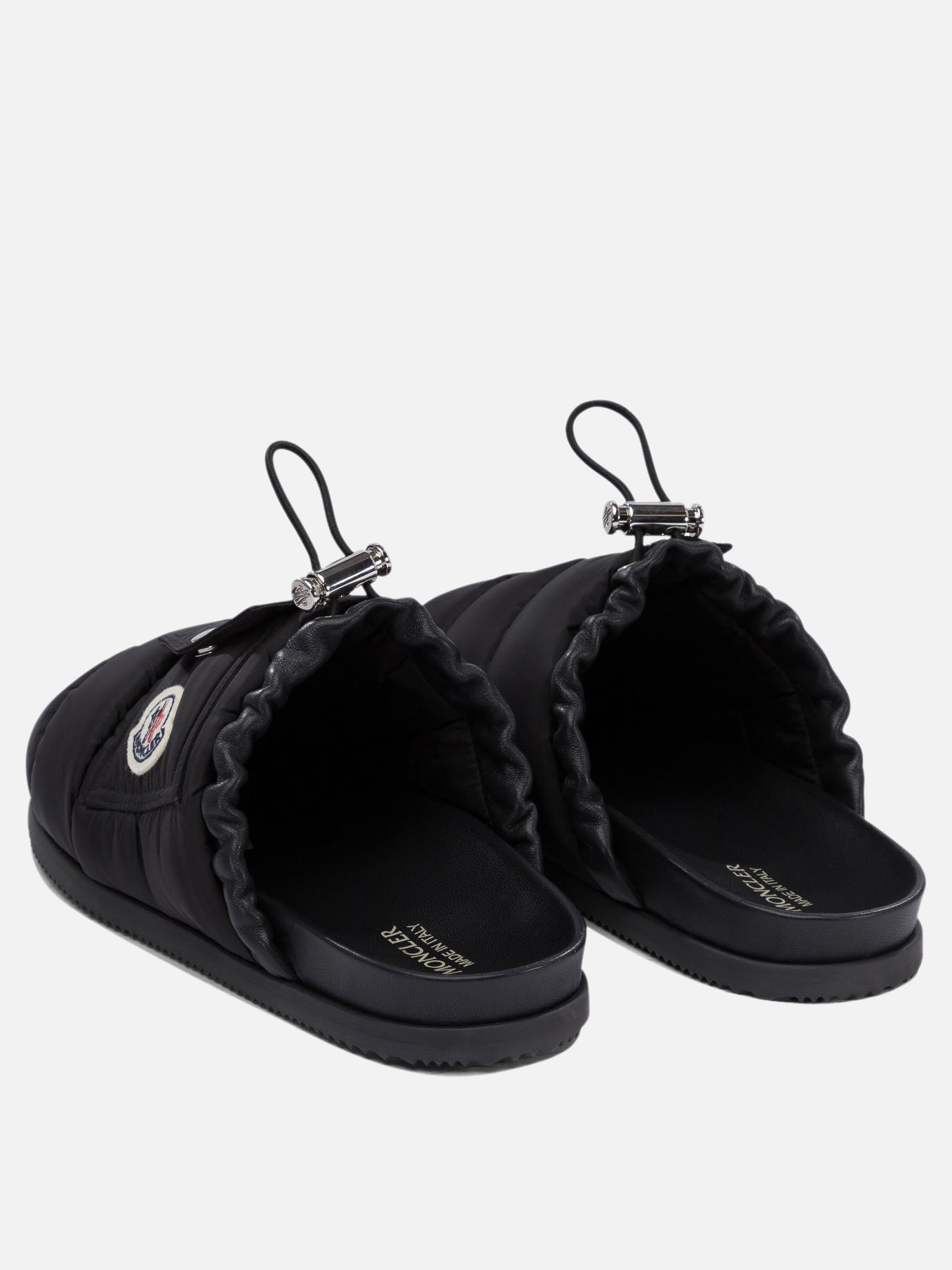 Moncler &quot;Mon Pocket&quot; slippers 18078072_37 Black thumbnail_4