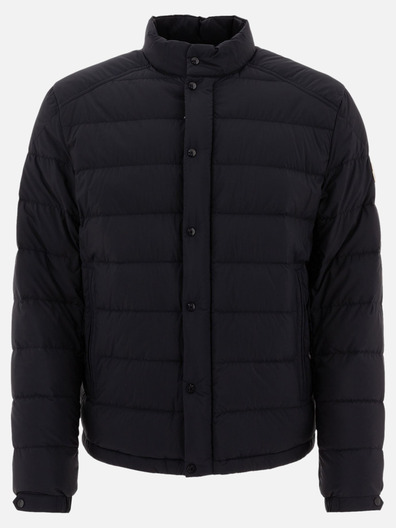 Piumini corti Logo  Nero - Moncler Uomo | PDP | VIETTI Online Store | Zoom-Modal

