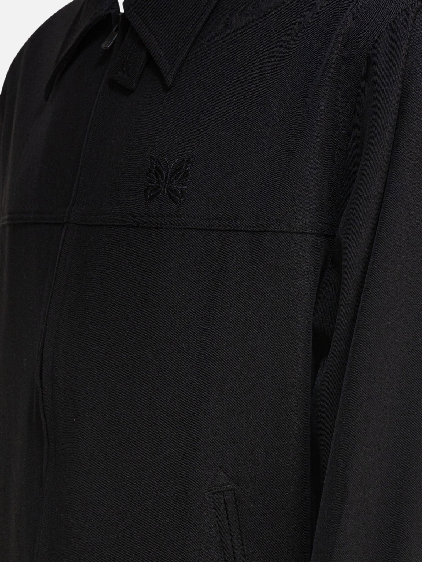 Giacche overshirt Solid colour  Nero - Needles Uomo | PDP | VIETTI Online Store | Zoom-Modal_4
