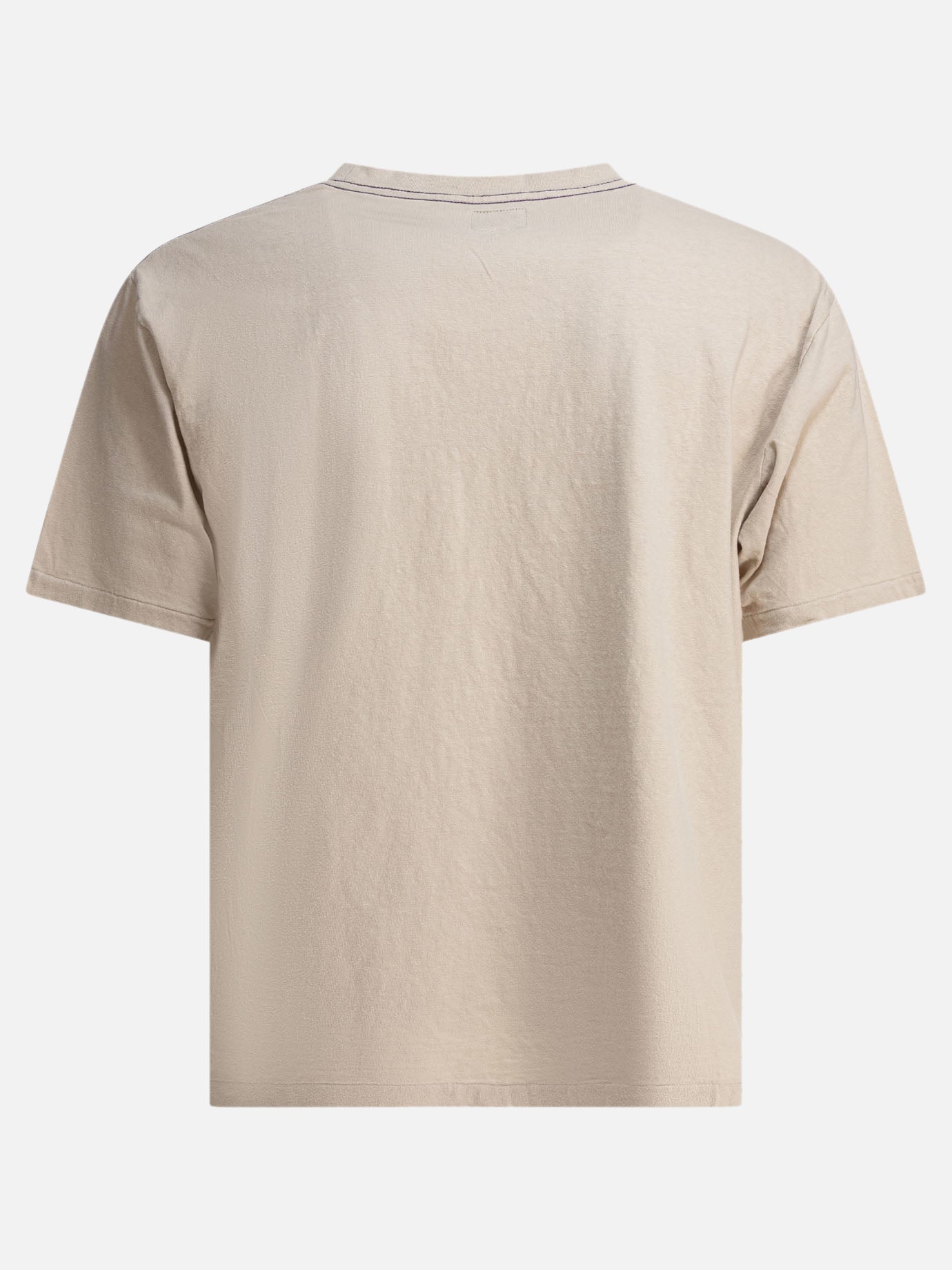 Crewneck t-shirts Logo  Beige - Needles Men | PDP | VIETTI Online Store | thumbnail_2