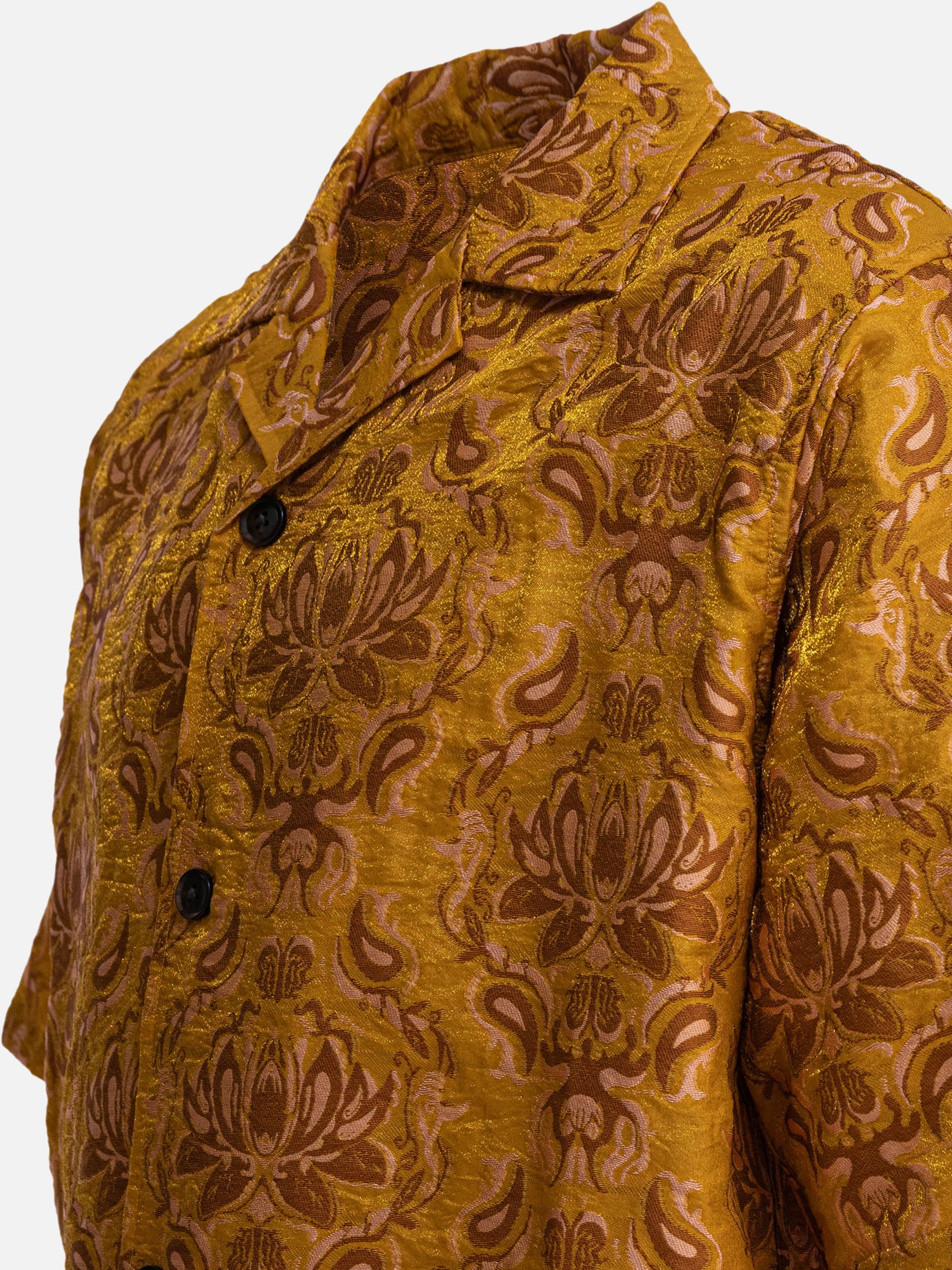 Needles Shirt &quot;Cabana&quot; 18444016_S Yellow thumbnail_4