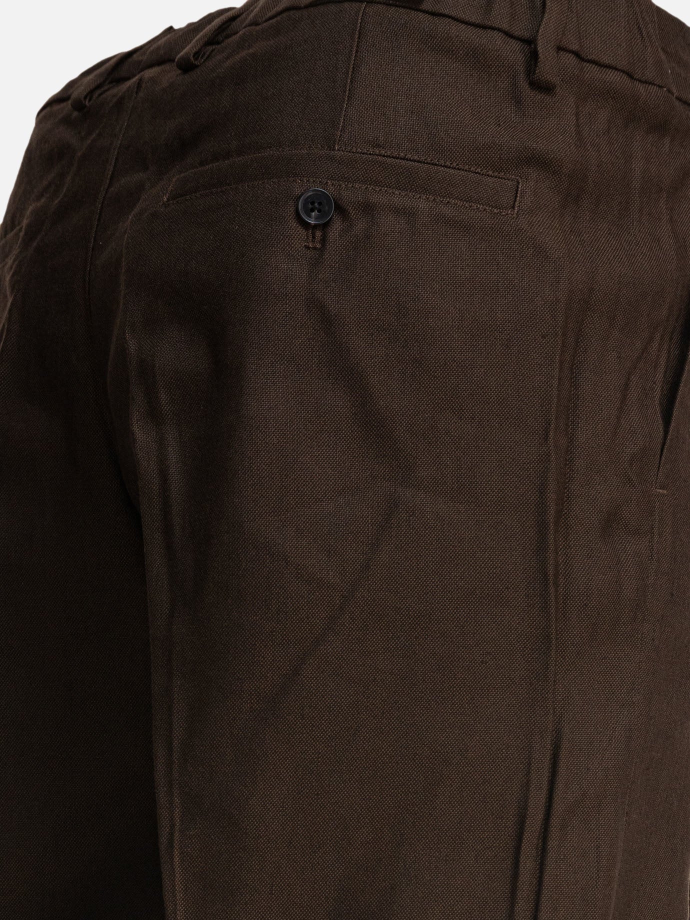 Pantaloni casual Solid colour  Marrone - NN.07 Uomo | PDP | VIETTI Online Store | thumbnail_4