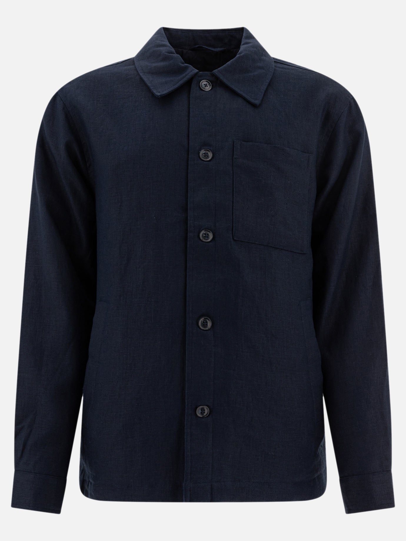 Giacche overshirt Solid colour  Blu - NN.07 Uomo | PDP | VIETTI Online Store | thumbnail