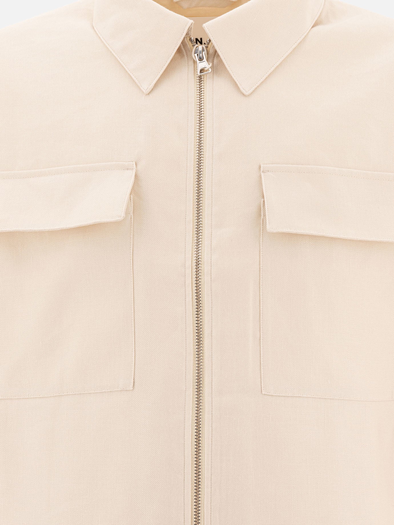 NN.07 "Alban" Overshirt White