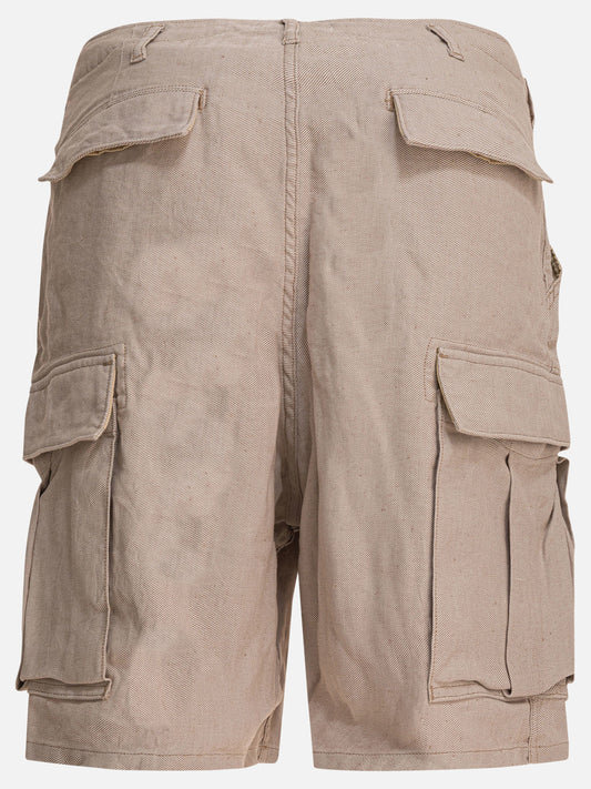 Short cargo Solid colour  Beige - nonnative Uomo | PLP | VIETTI Online Store | 2

