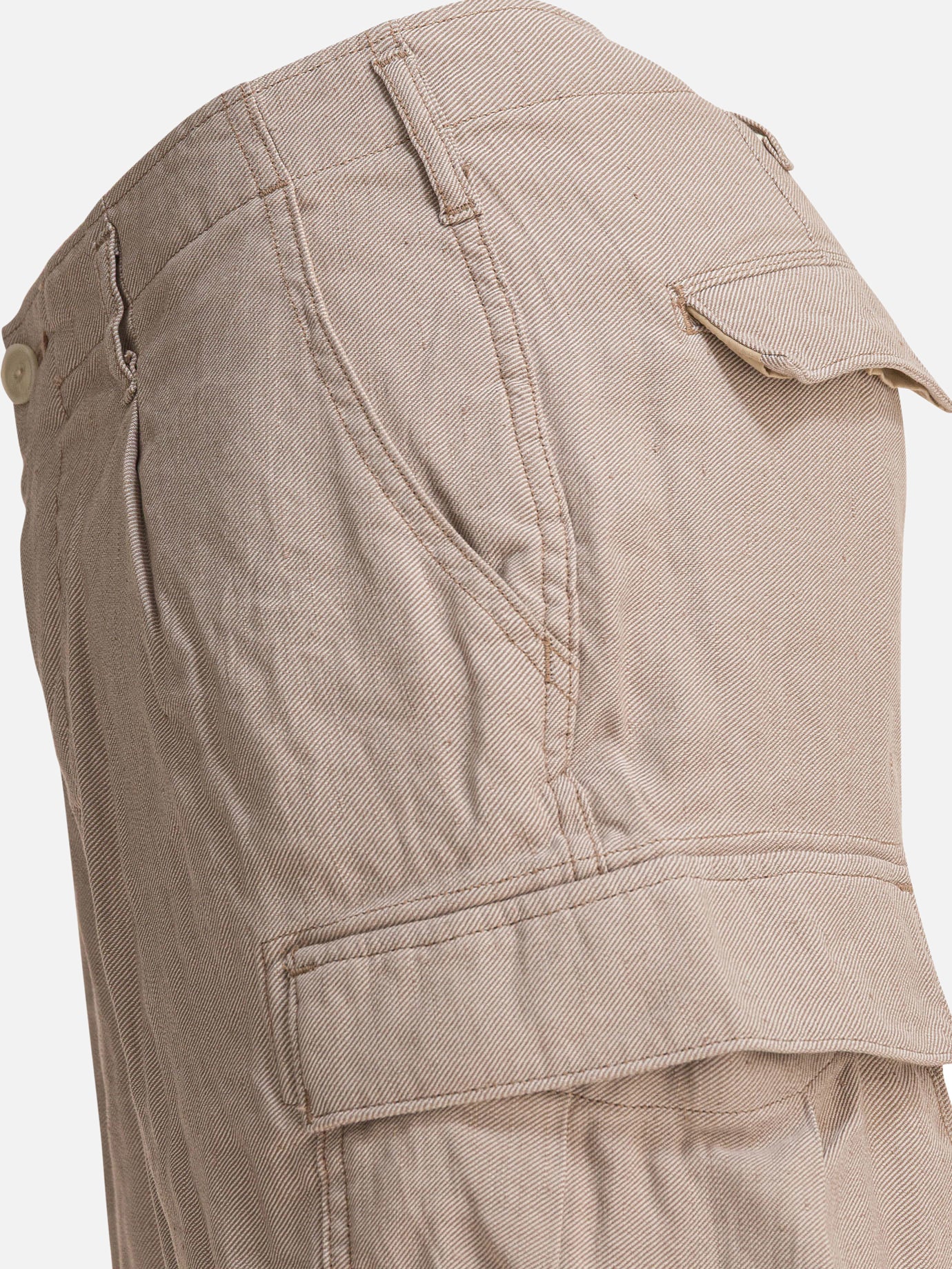 Short cargo Solid colour  Beige - nonnative Uomo | PDP | VIETTI Online Store | thumbnail_4