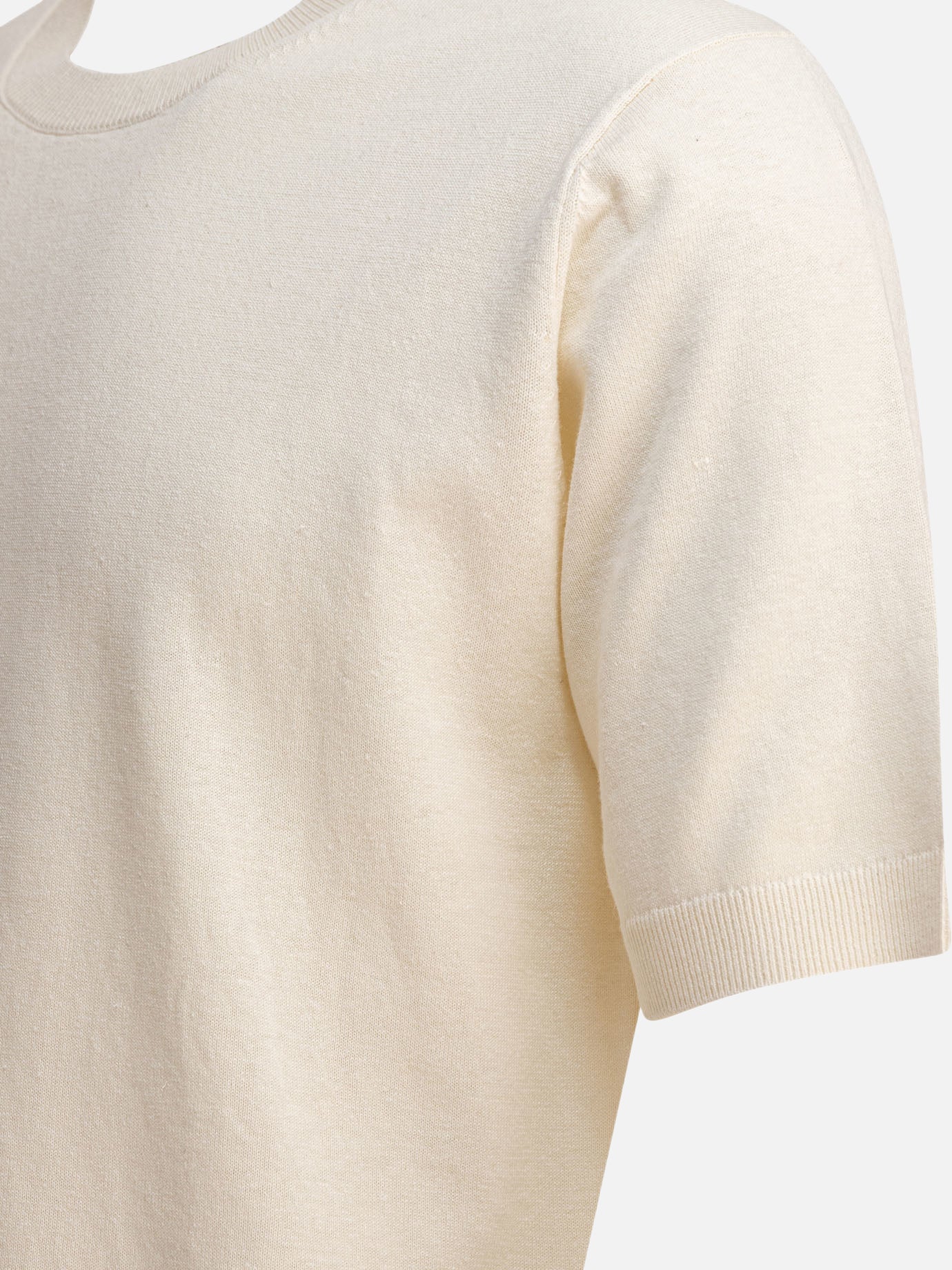 T-shirt girocollo Solid colour  Beige - Norse Projects Uomo | PDP | VIETTI Online Store | Zoom-Modal_4
