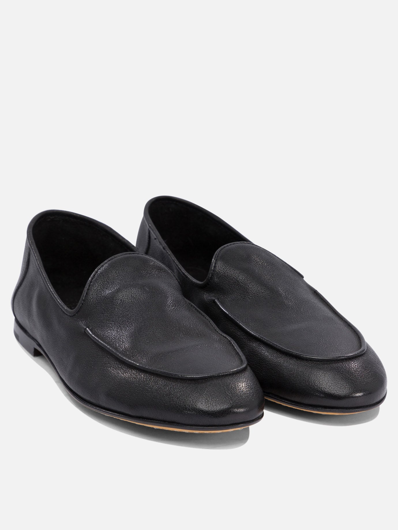 Mocassini 100% leather - 100% leather  Nero - Officine Creative Donna | PDP | VIETTI Online Store | thumbnail_2
