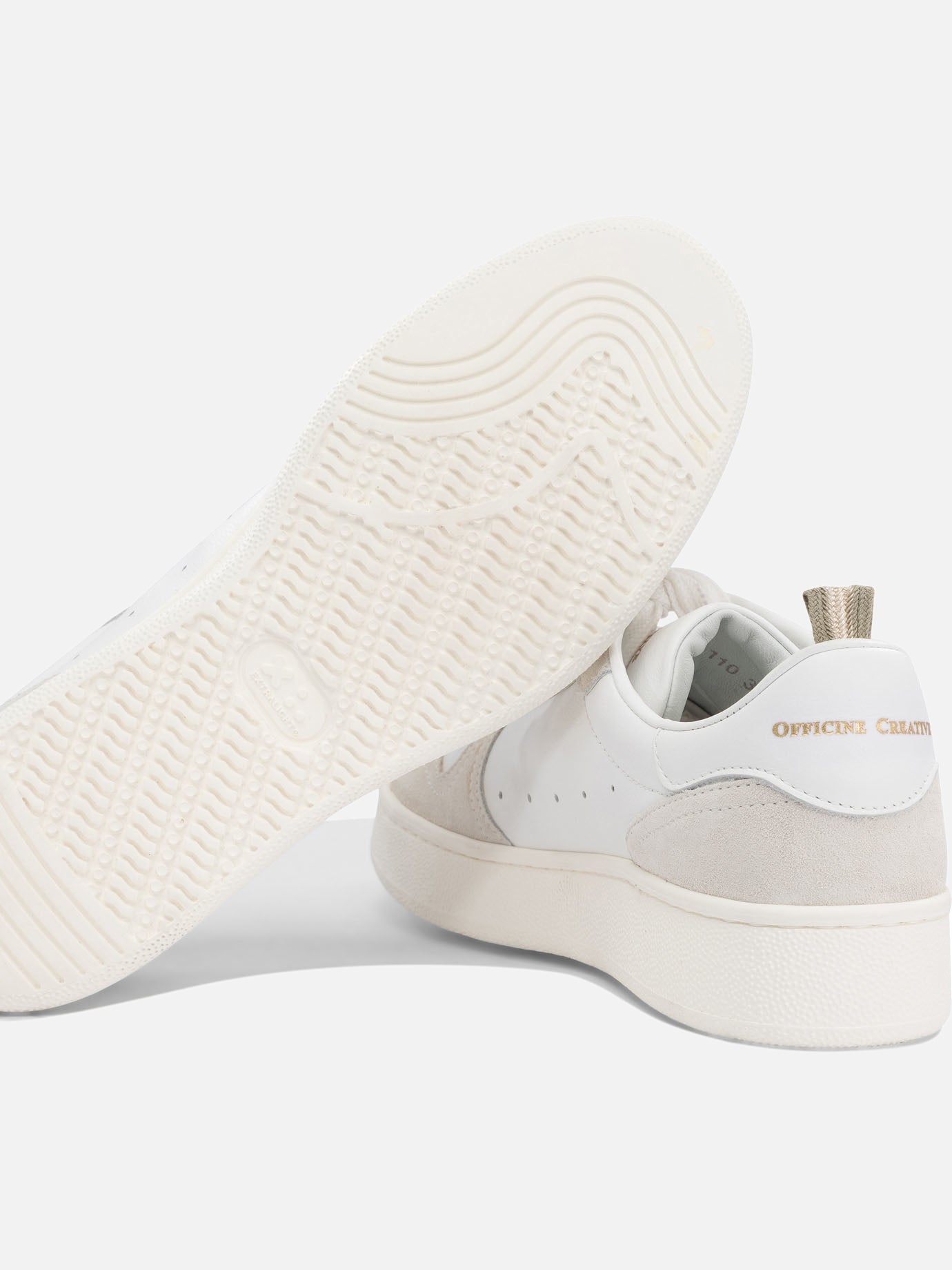 Sneaker basse 100% leather - 100% rubber  Bianco - Officine Creative Donna | PDP | VIETTI Online Store | thumbnail_5