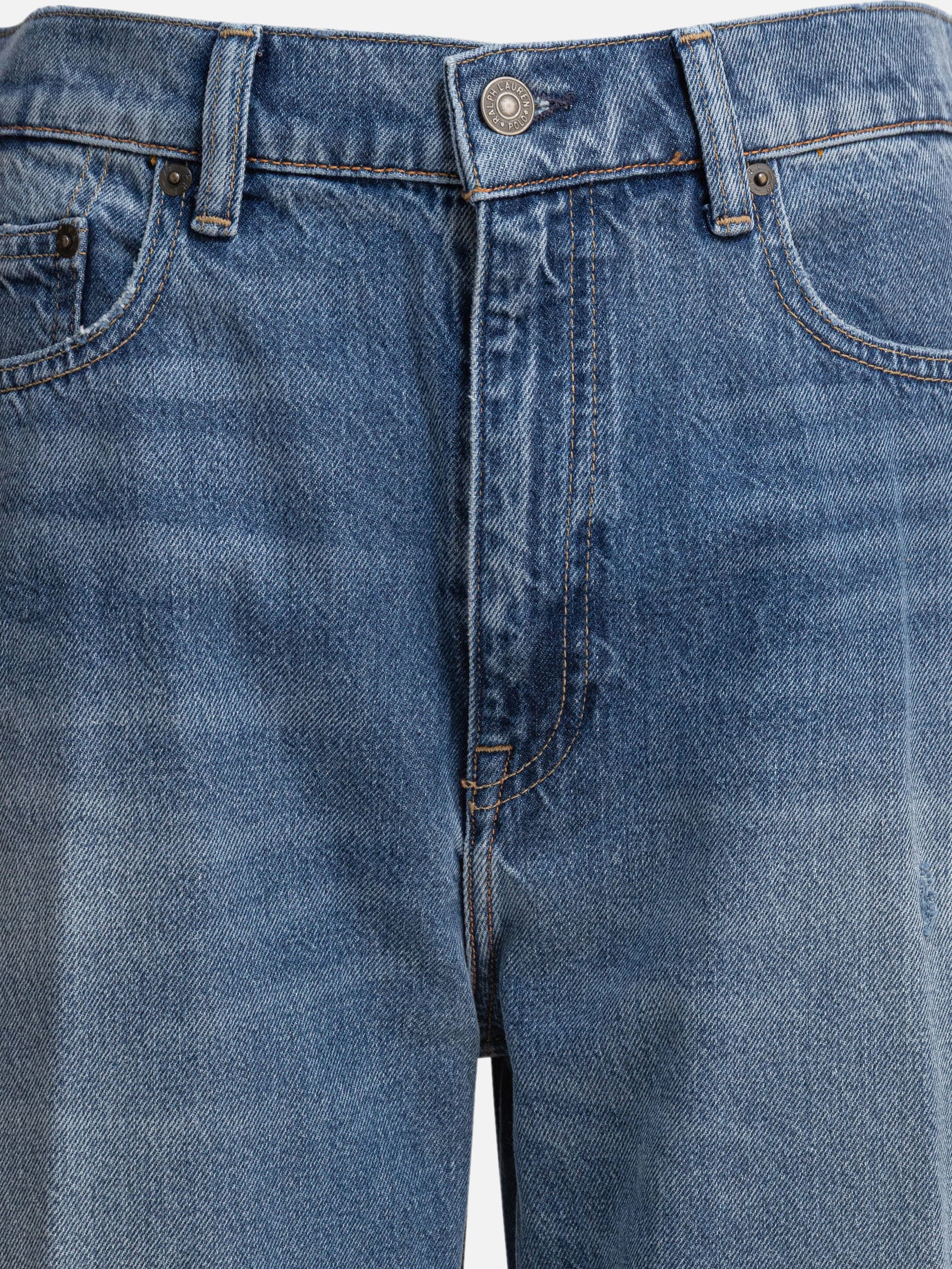 Wide-leg jeans Denim  Light blue - Polo Ralph Lauren Women | PDP | VIETTI Online Store | thumbnail_3