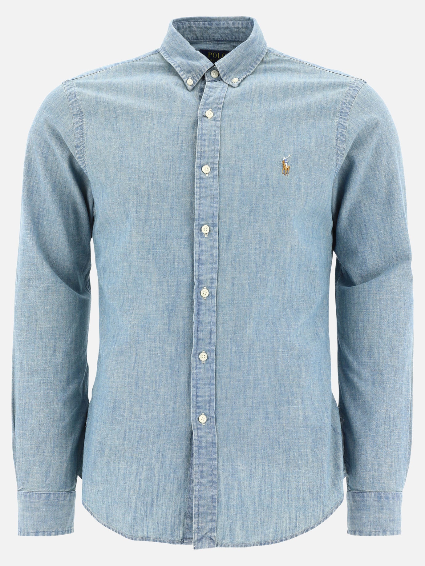 Camicie casual Denim  Azzurro - Polo Ralph Lauren Uomo | PDP | VIETTI Online Store | thumbnail