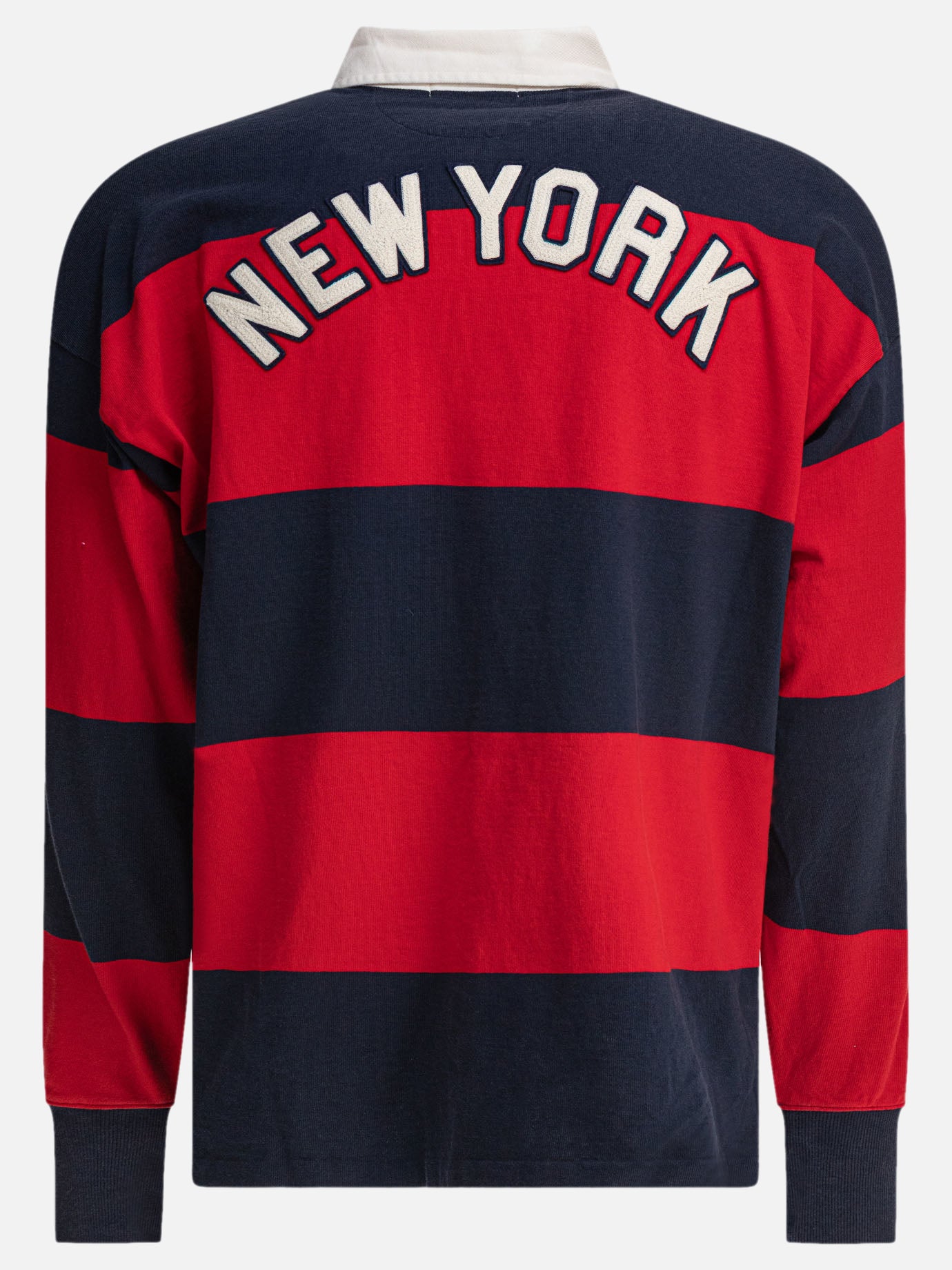 Polo con bottoni Striped  Rosso - Polo Ralph Lauren Uomo | PDP | VIETTI Online Store | thumbnail_2