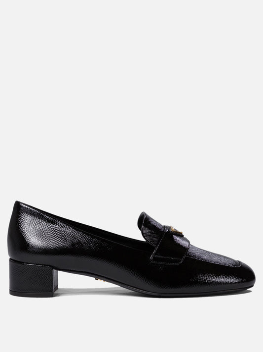 Prada Leather loafers 18511435_38 Black 1