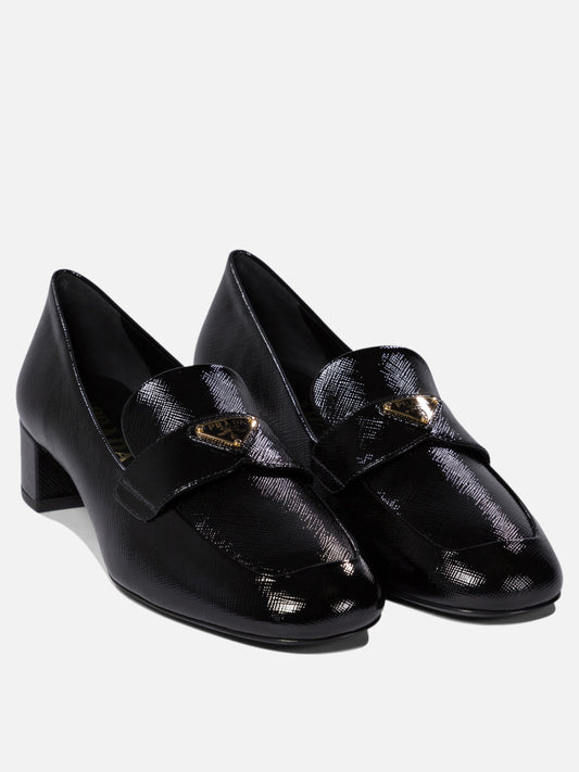 Prada Leather loafers 18511435_38 Black 2