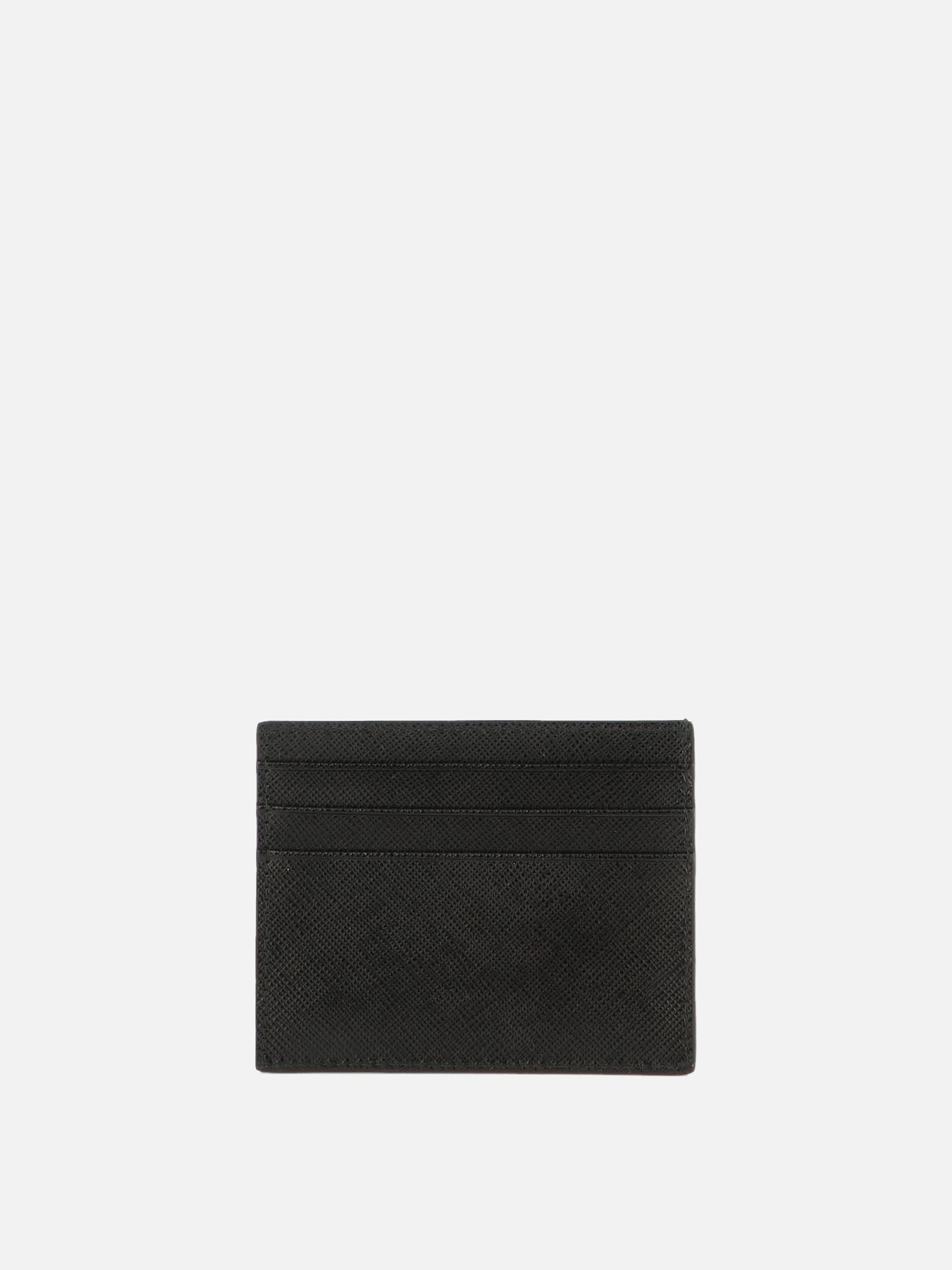 Prada Saffiano card holder Black