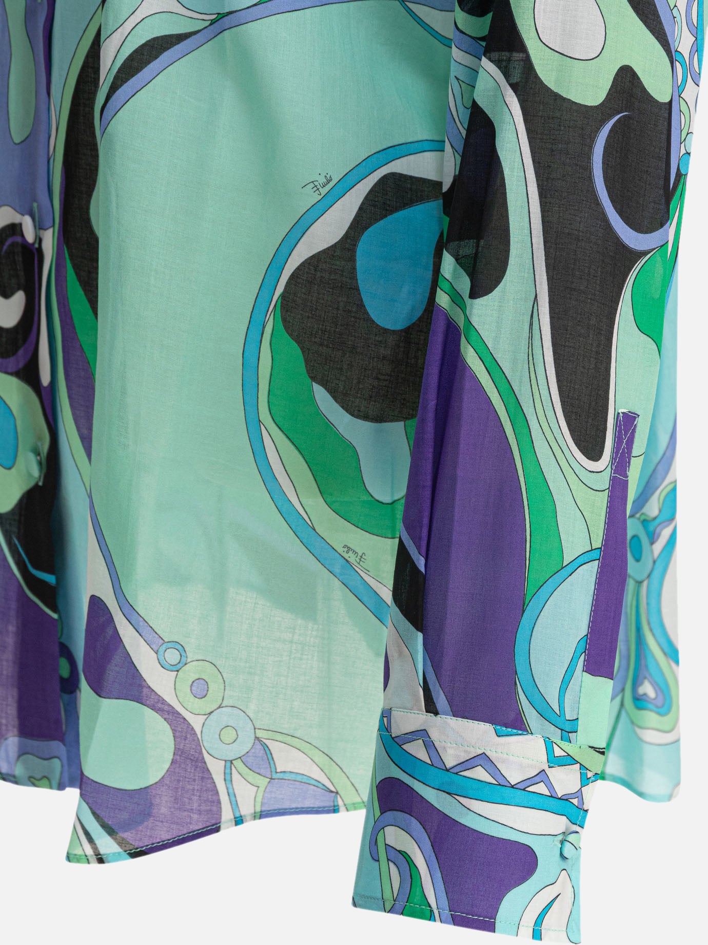 Camicie casual Print  Azzurro - Pucci Donna | PDP | VIETTI Online Store | thumbnail_4