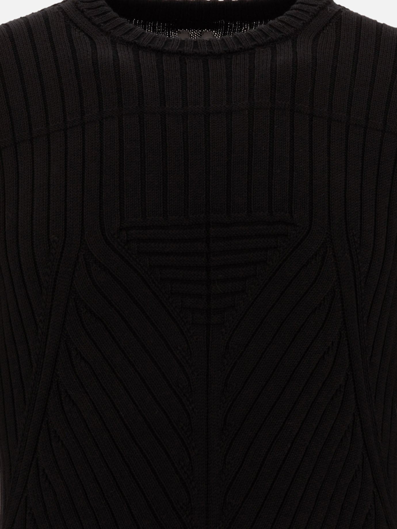 Rick Owens Maglione &quot;Hollywood&quot; 18540331_M Black thumbnail_3