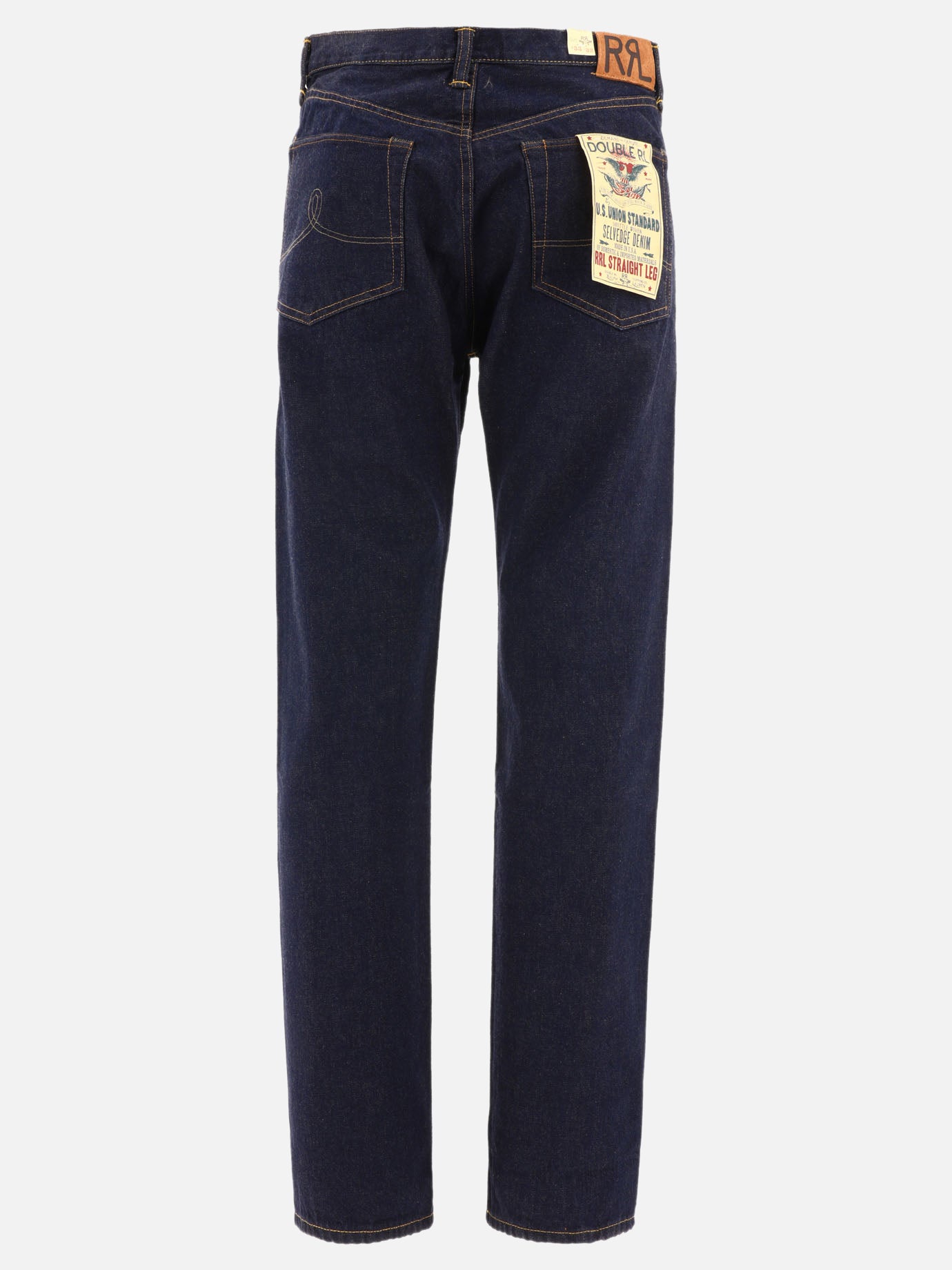 RRL by Ralph Lauren Jeans a gamba dritta 12418895_30/32 Blue thumbnail_2