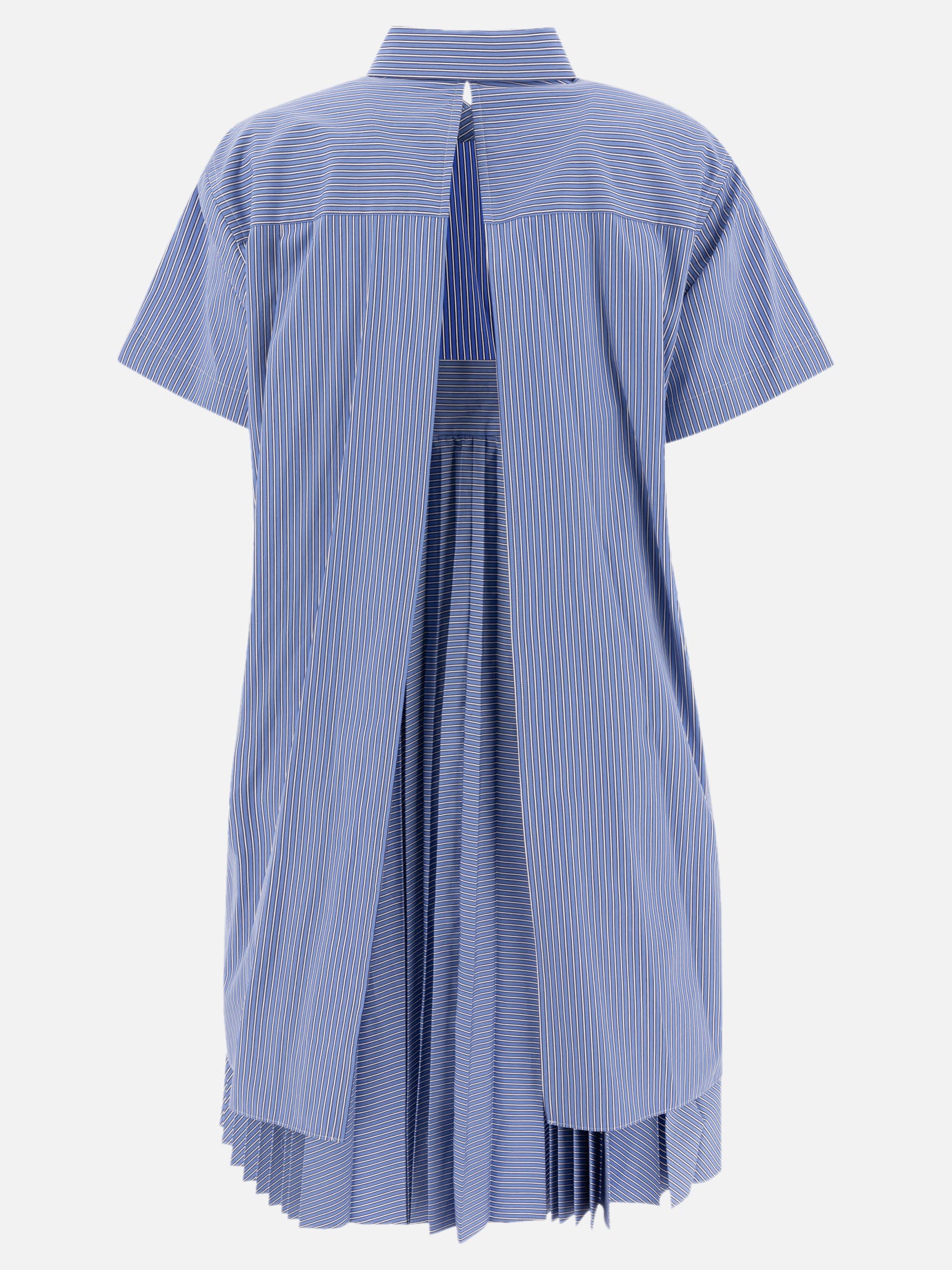 Sacai Shirt dress 18925248_1 Blue thumbnail_2