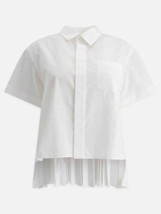 Sacai Cotton poplin shirt 17722858_2 White 1