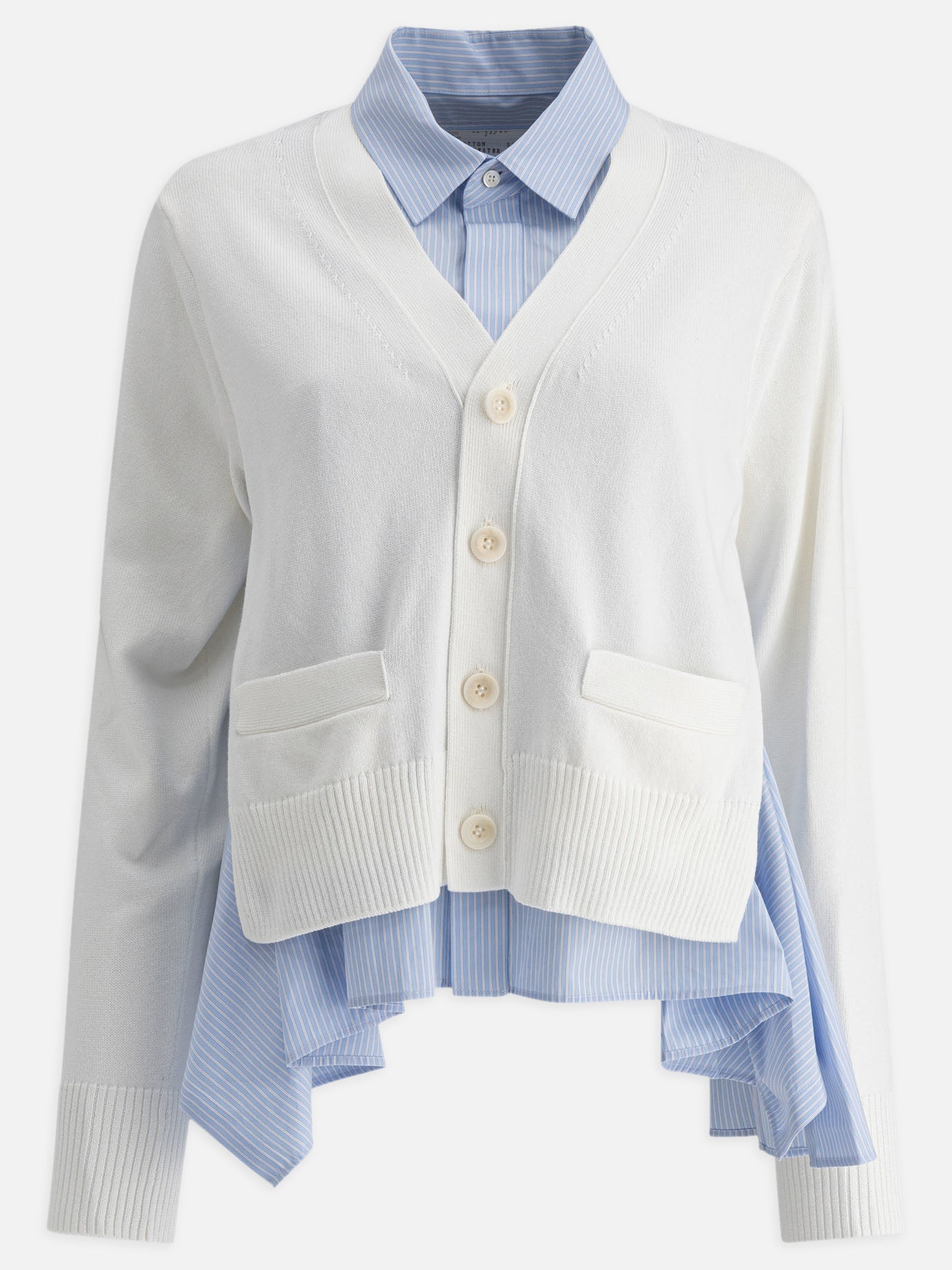 Sacai Shirt cardigan 15570404_1 White thumbnail_1