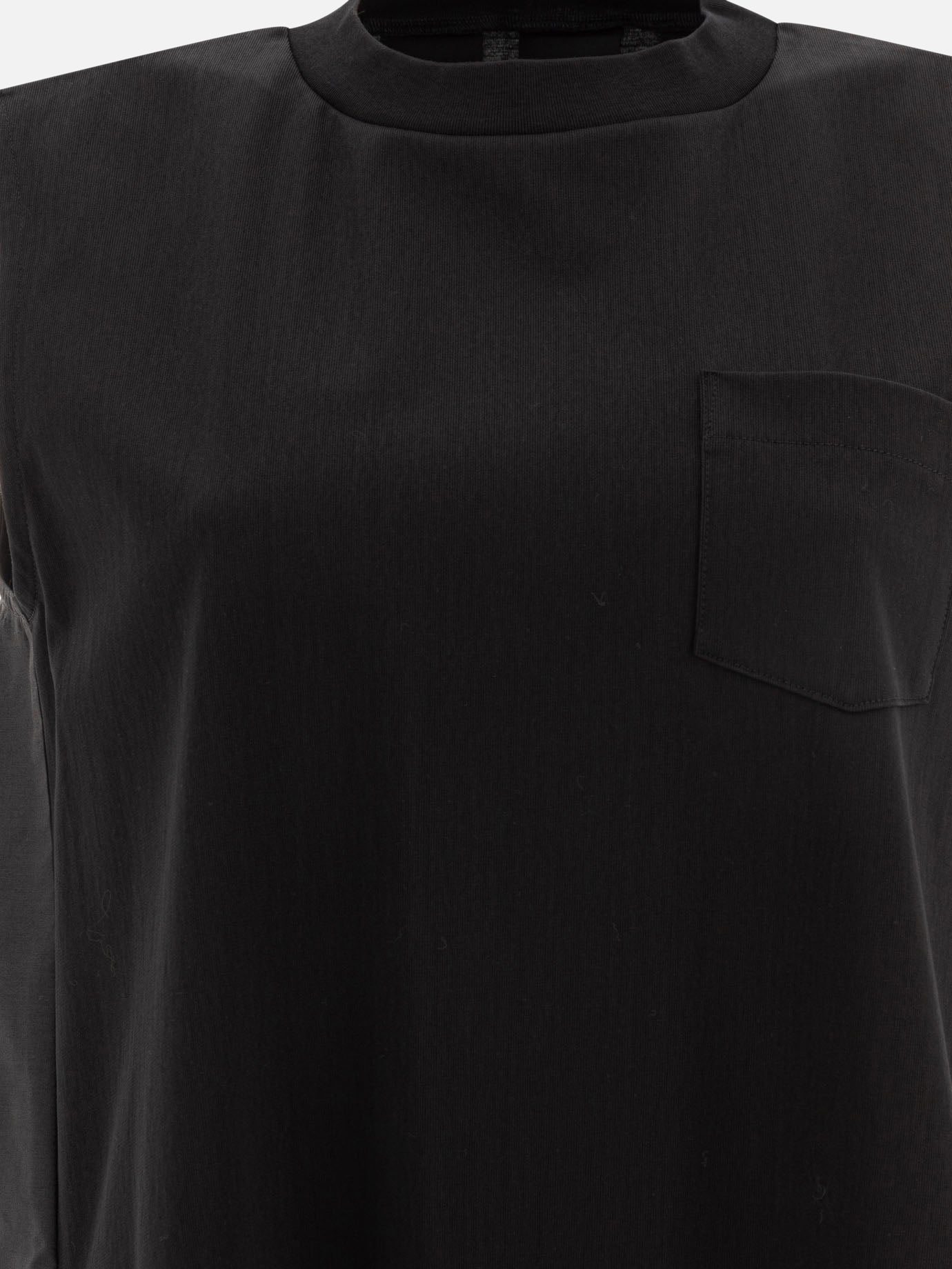 Abiti corti Solid colour  Nero - Sacai Donna | PDP | VIETTI Online Store | thumbnail_3