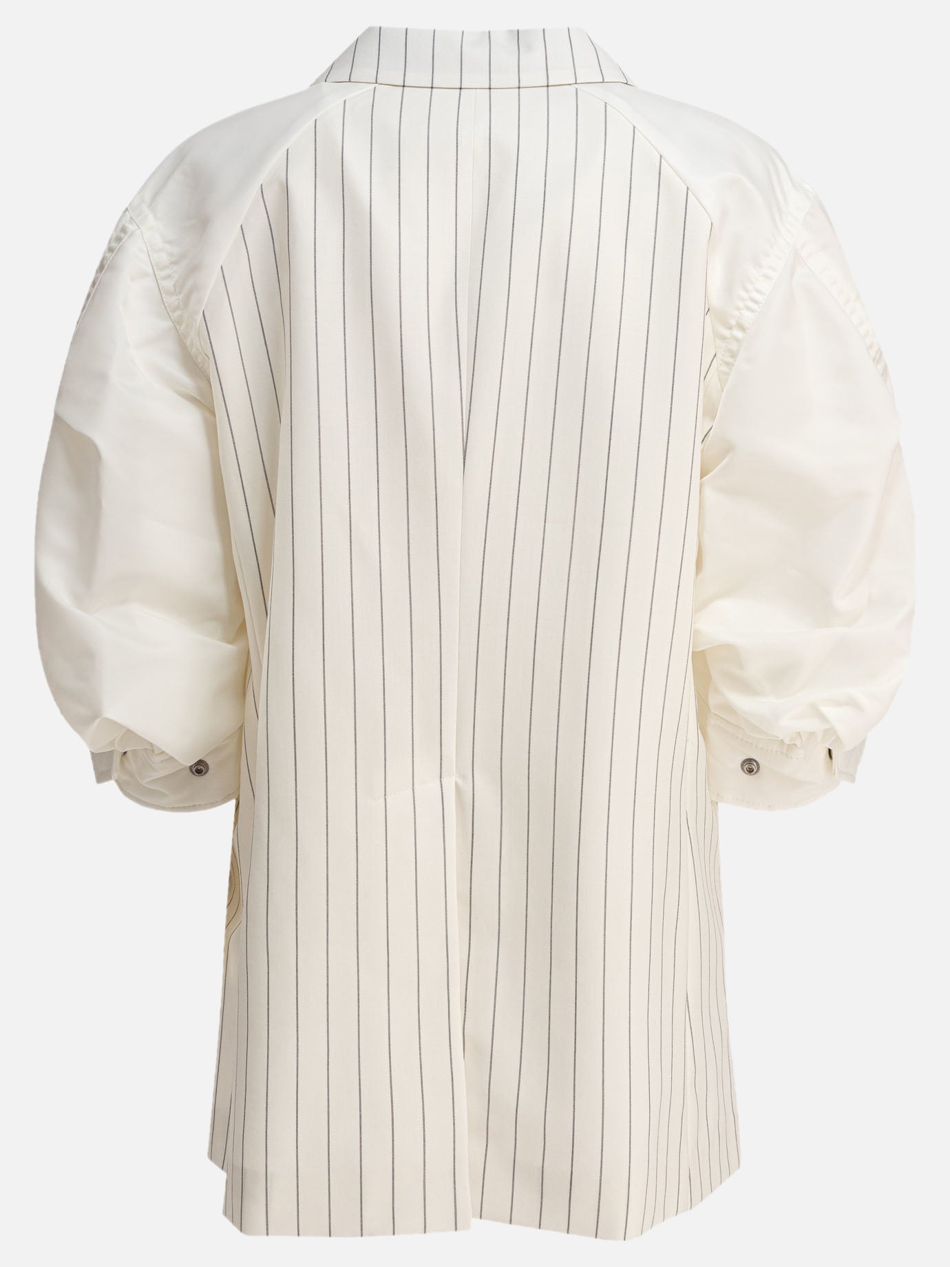 Blazer Pinstriped  Bianco - Sacai Donna | PDP | VIETTI Online Store | thumbnail_2
