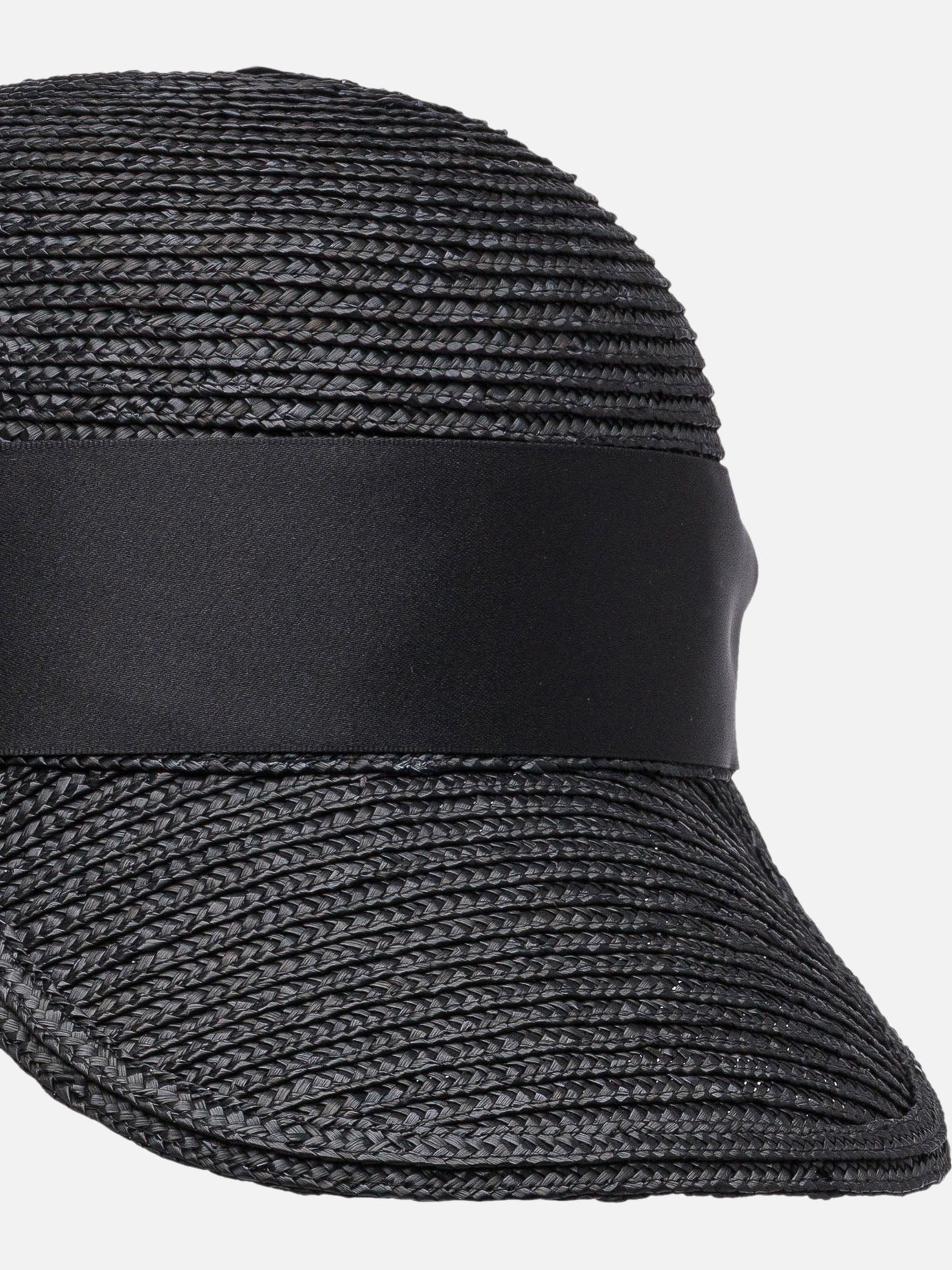 Cappelli da baseball 100% straw  Nero - Sacai Donna | PDP | VIETTI Online Store | thumbnail_4