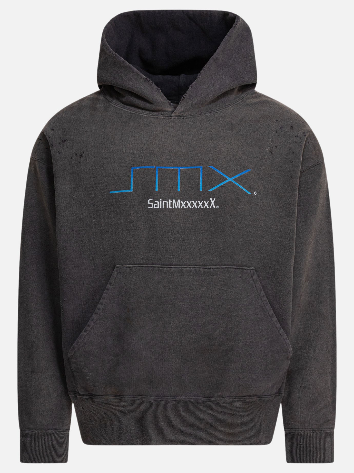 Hoodies Logo  Black - ©SAINT M×××××× Men | PDP | VIETTI Online Store | Zoom-Modal
