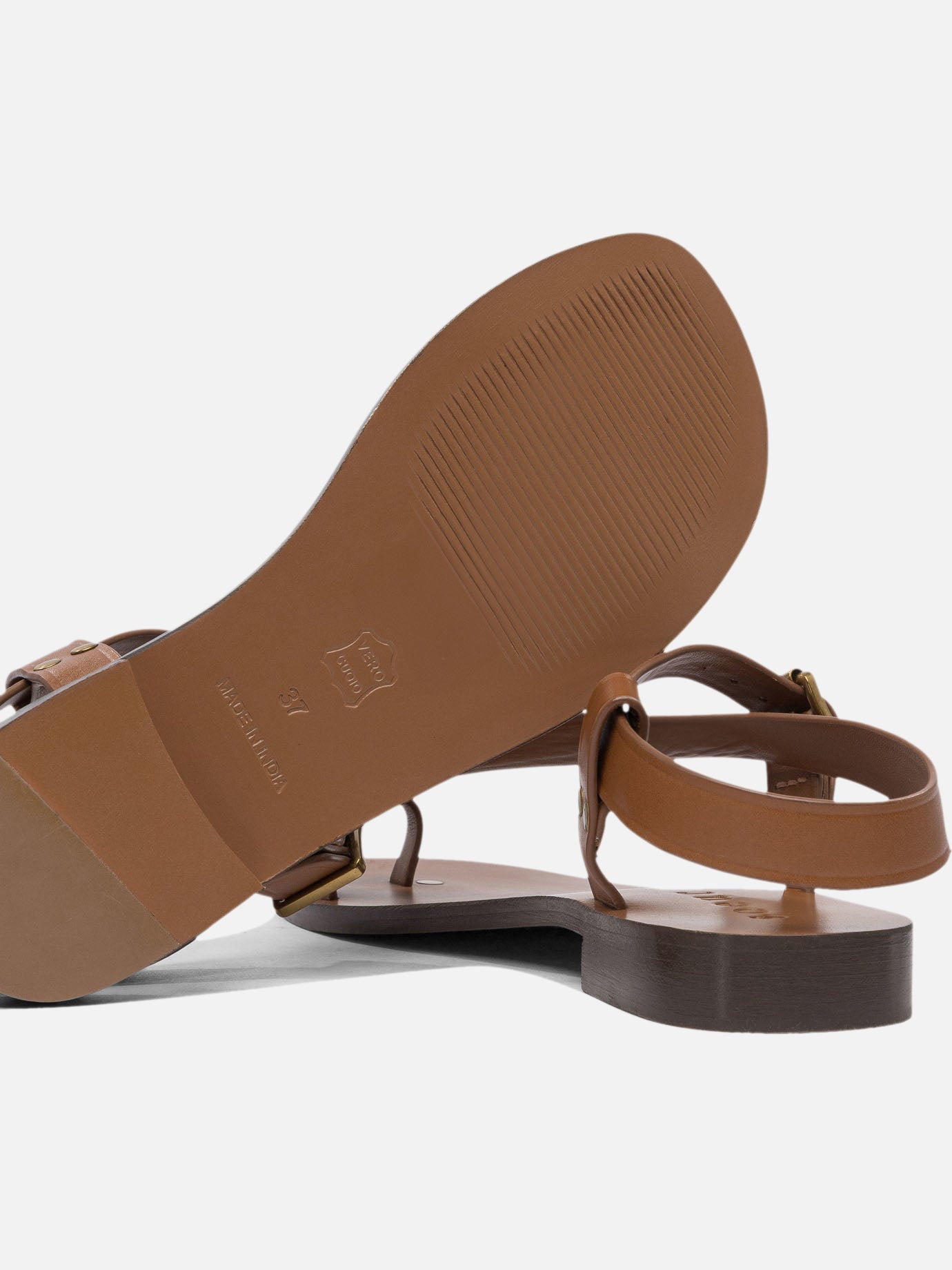 Sandali bassi 100% bovine leather - 100% leather  Marrone - Soeur Donna | PDP | VIETTI Online Store | Zoom-Modal_5
