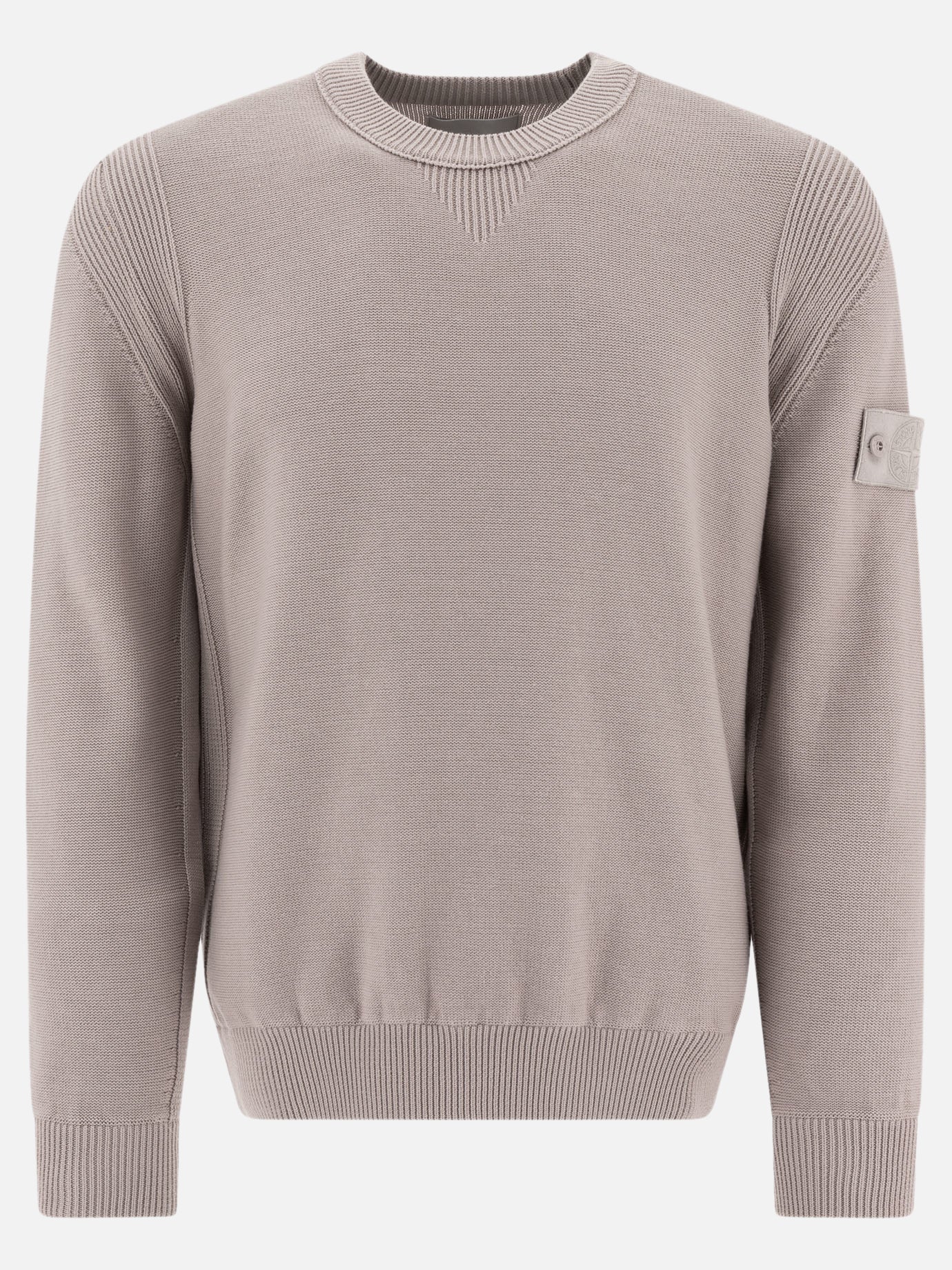 Stone Island Cotton cashmere crewneck sweater 15521128_M Grey thumbnail_1