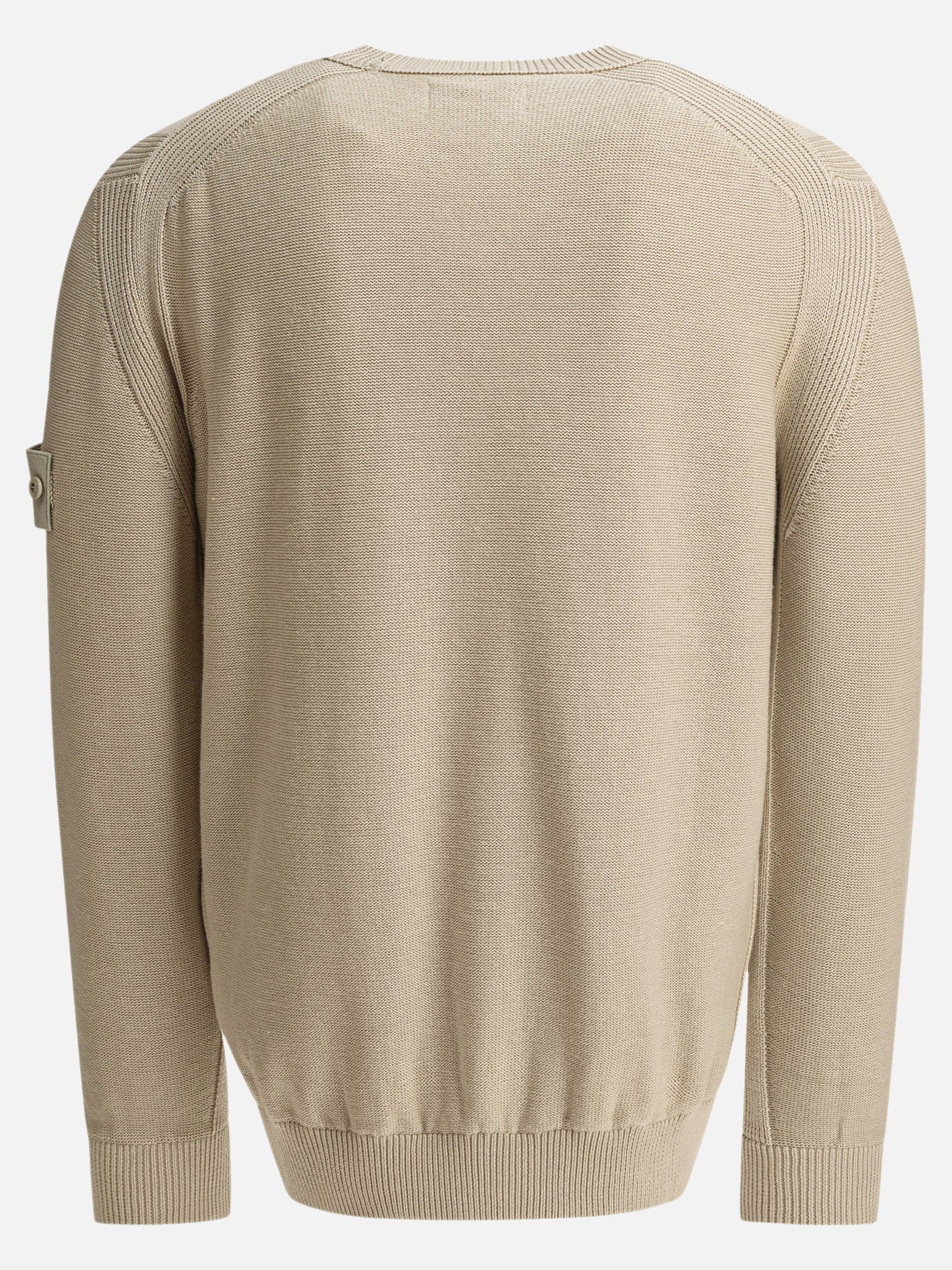 Stone Island Cotton cashmere crewneck sweater 10267539_M Beige thumbnail_2