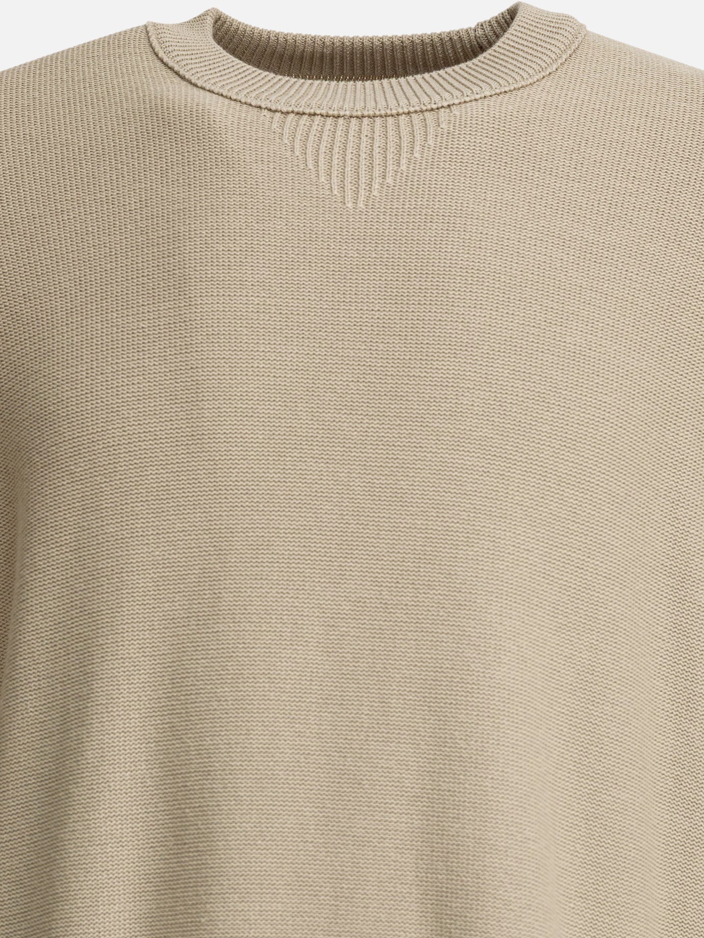 Stone Island Cotton cashmere crewneck sweater 10267539_M Beige thumbnail_3